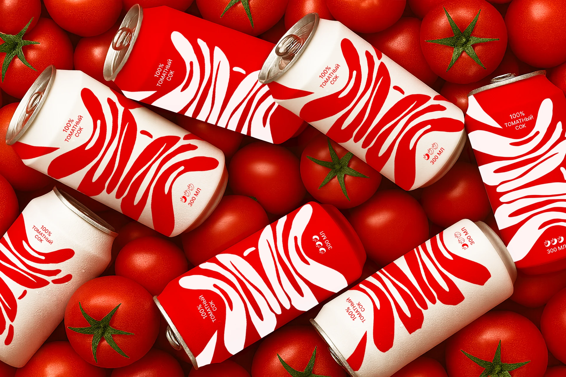 ОЙ-ОЙ // упаковка томатного сока — Изображение №4 — Брендинг, Графика на Dprofile
