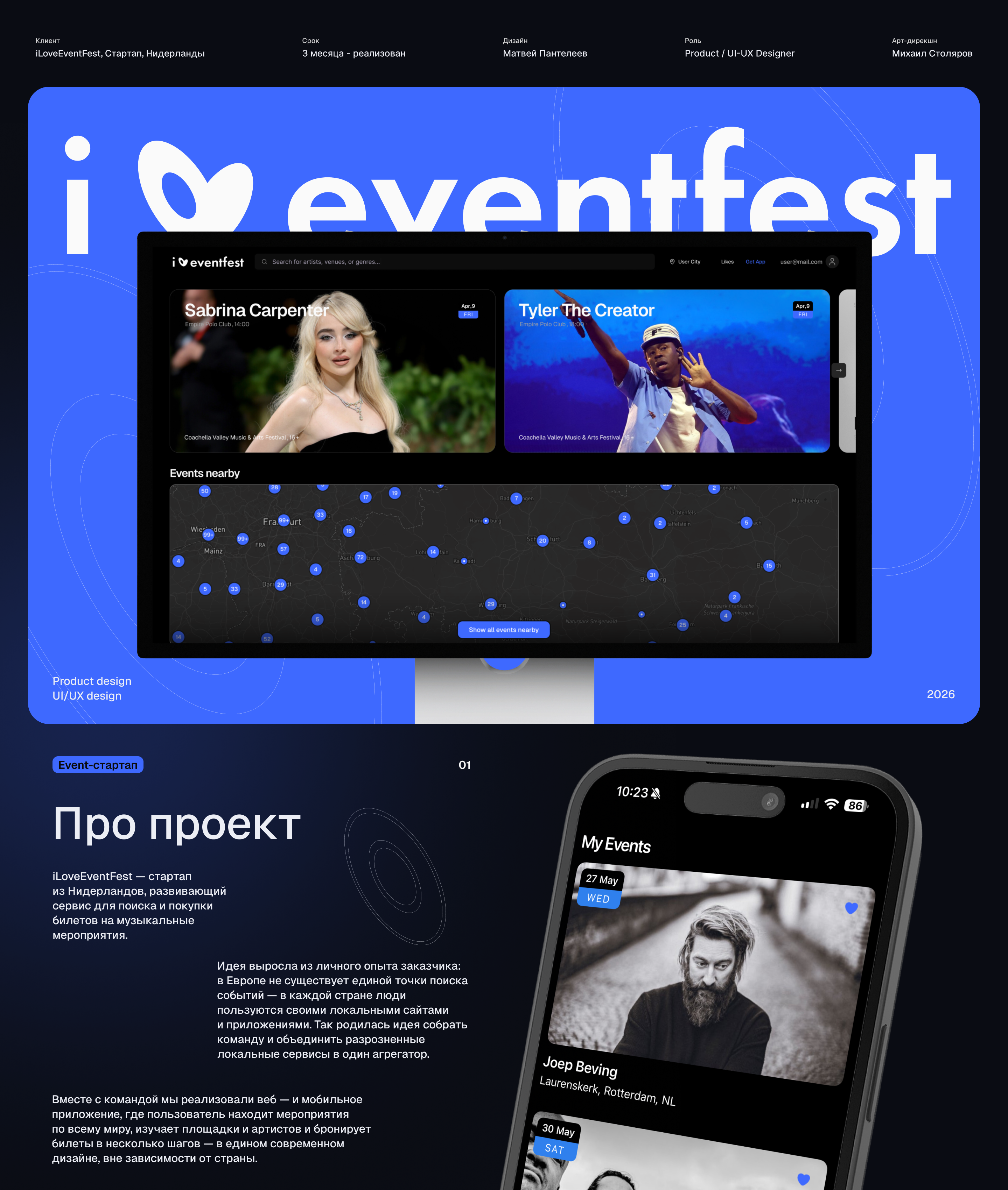 Разработка агрегатора событий — Изображение №1 — Интерфейсы на Dprofile