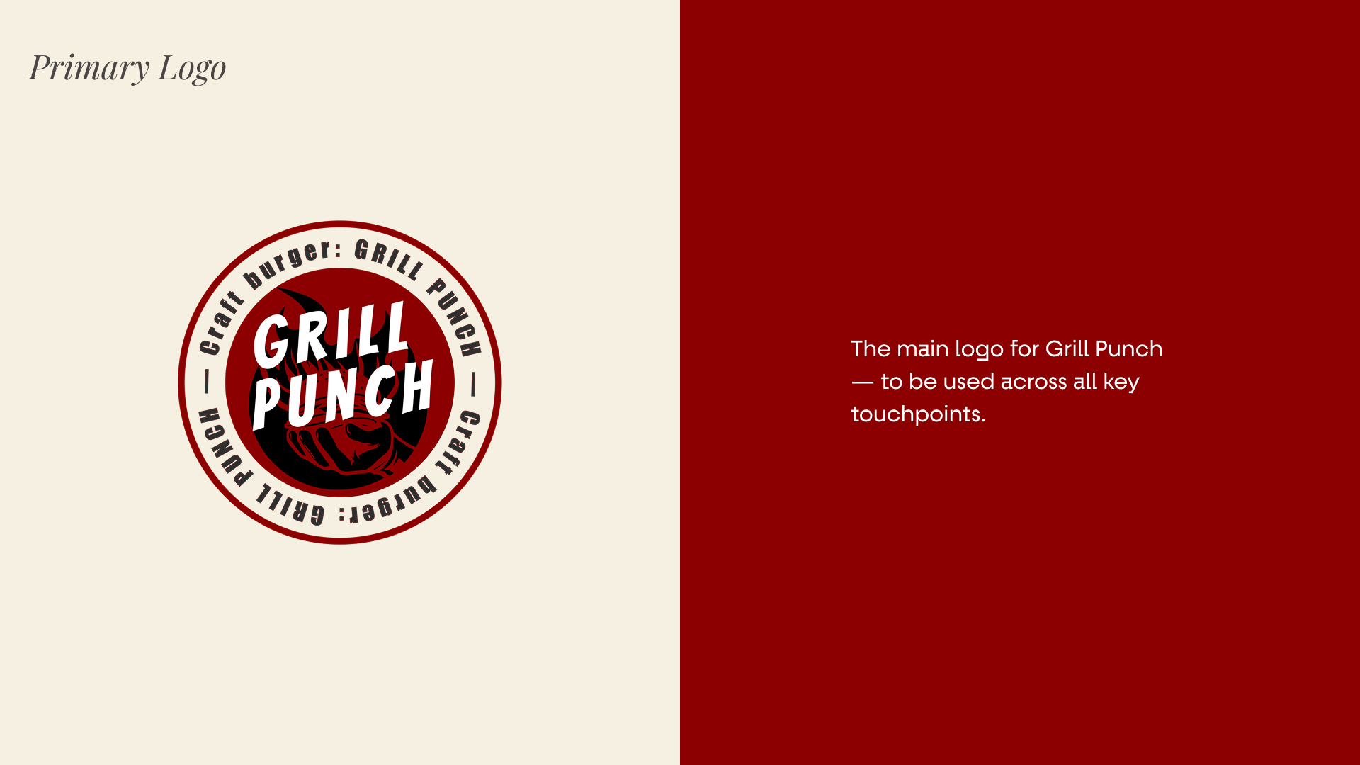 Branding of the craft burger restaurant Grill Punch — Изображение №5 — Брендинг на Dprofile