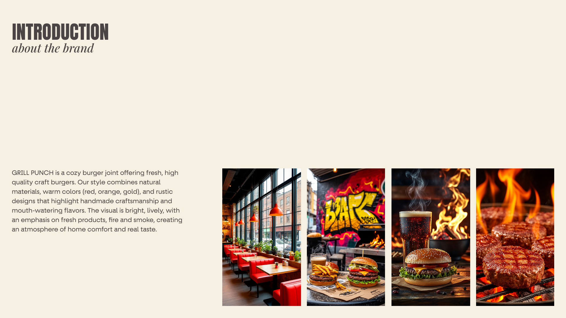 Branding of the craft burger restaurant Grill Punch — Изображение №2 — Брендинг на Dprofile