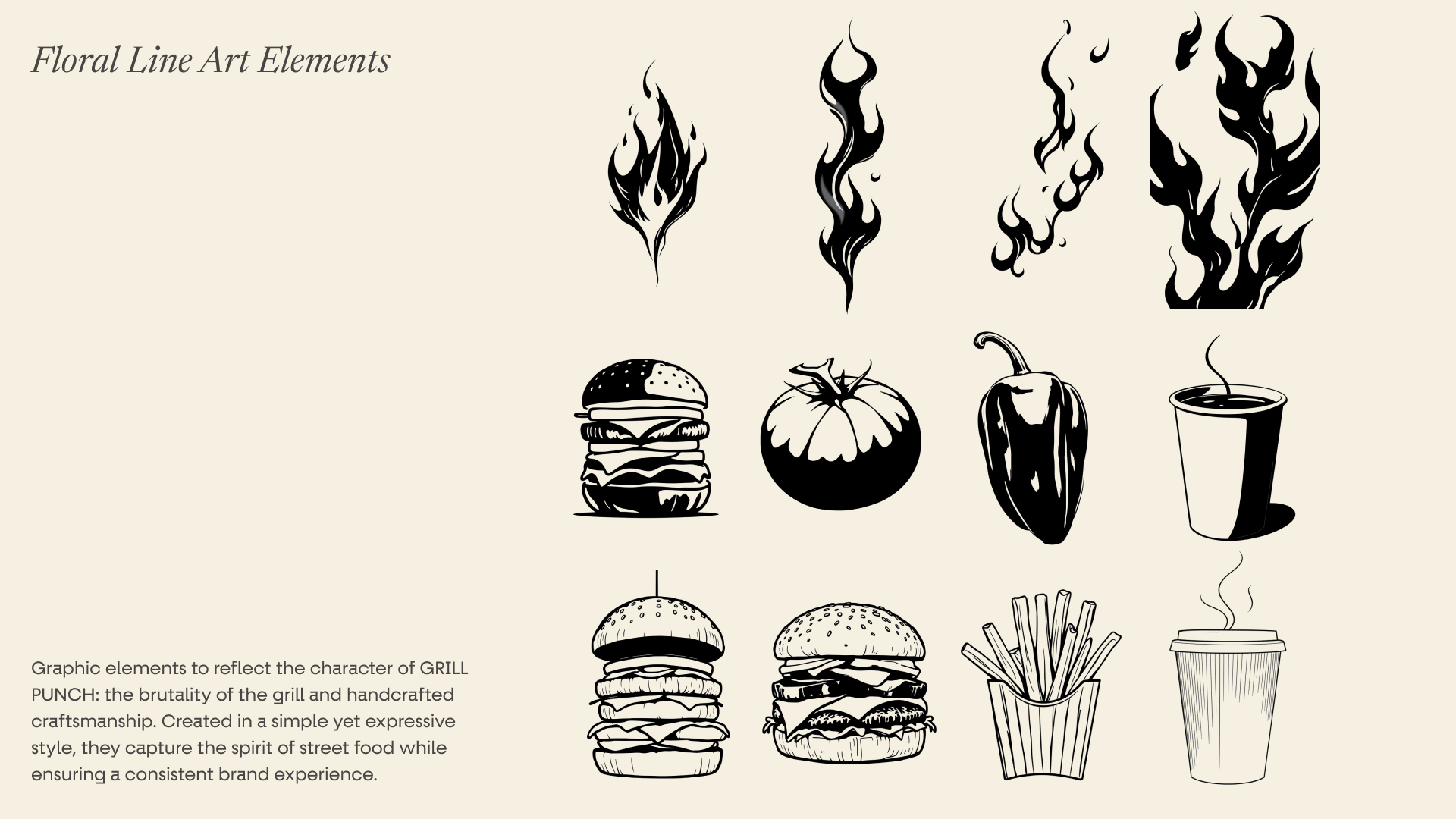 Branding of the craft burger restaurant Grill Punch — Изображение №25 — Брендинг на Dprofile