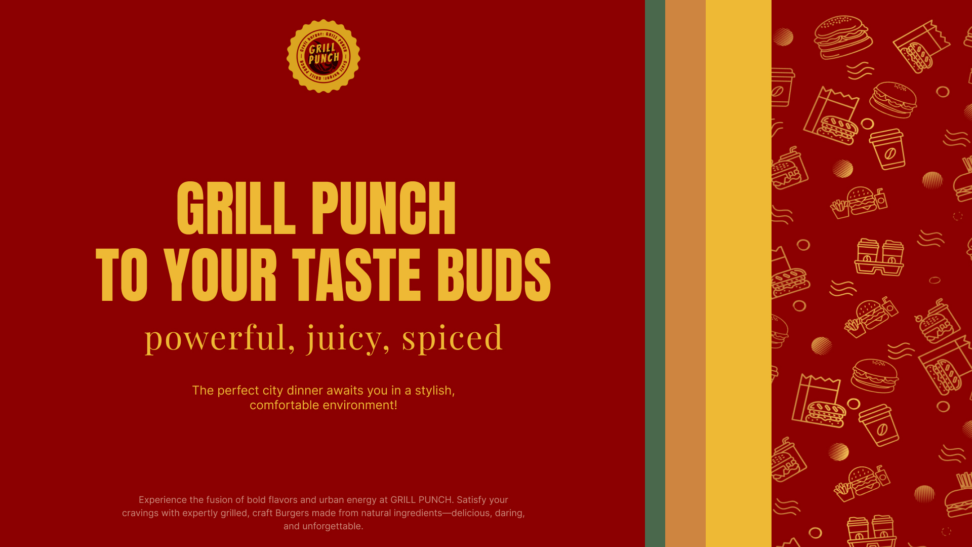 Branding of the craft burger restaurant Grill Punch — Изображение №23 — Брендинг на Dprofile