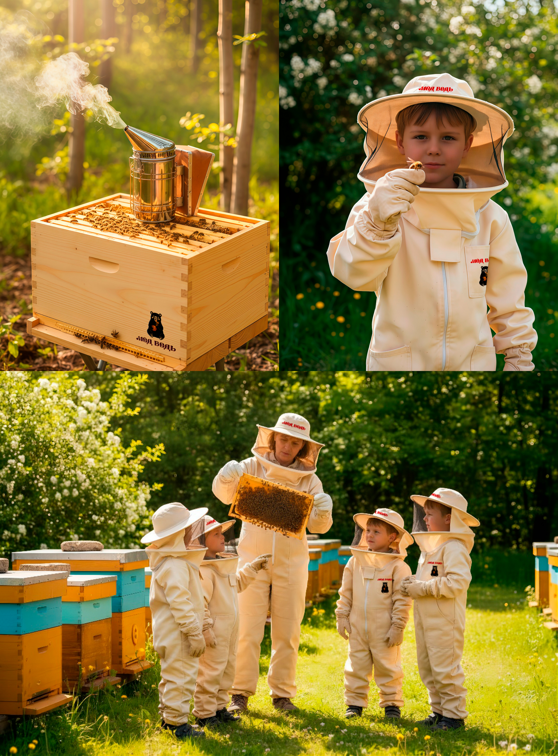 Пасека МЁД ВЕДЬ | АЙДЕНТИКА — Изображение №3 — Брендинг, Графика на Dprofile