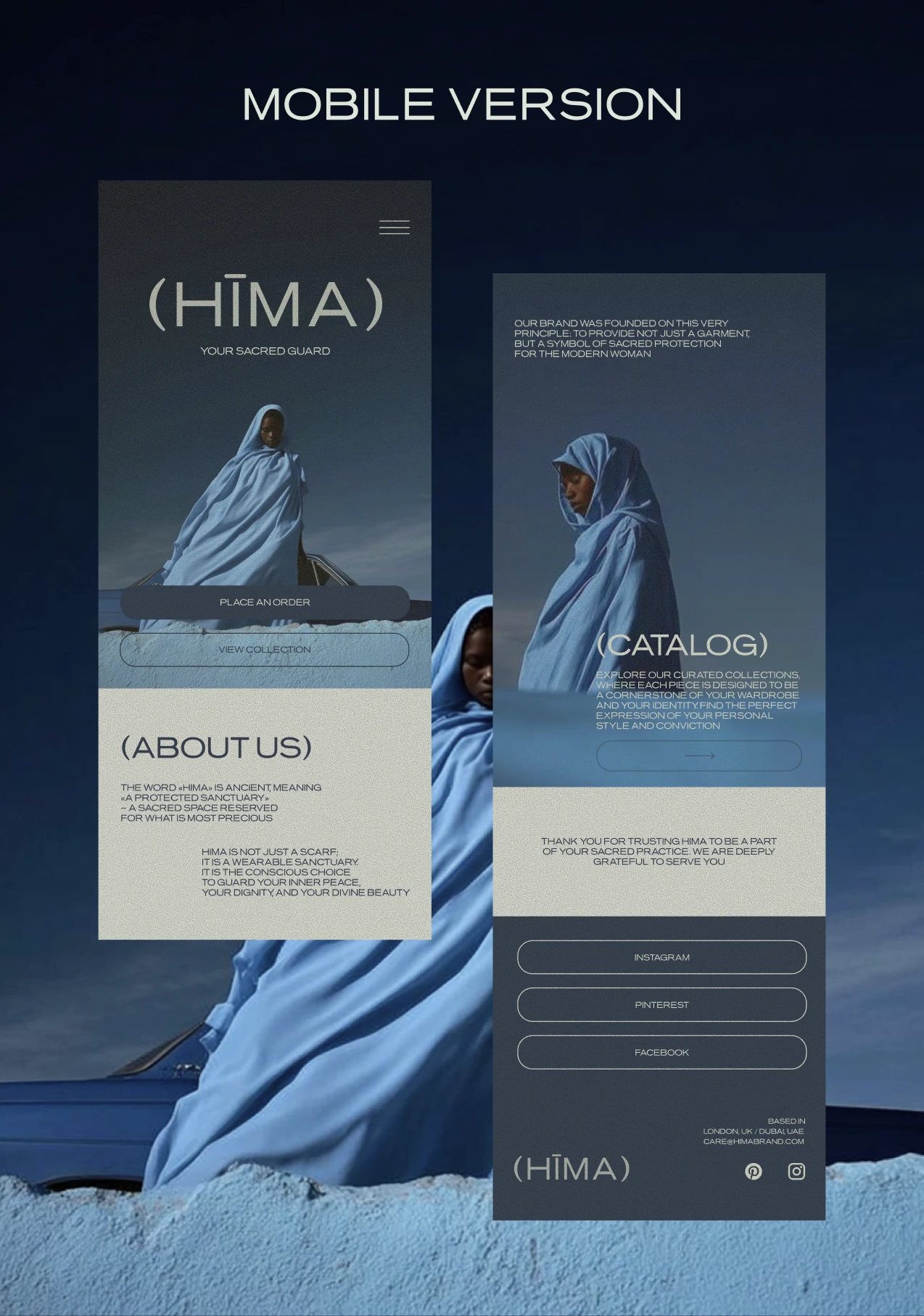 Интернет-магазин премиальных тканей — Изображение №2 — Интерфейсы на Dprofile