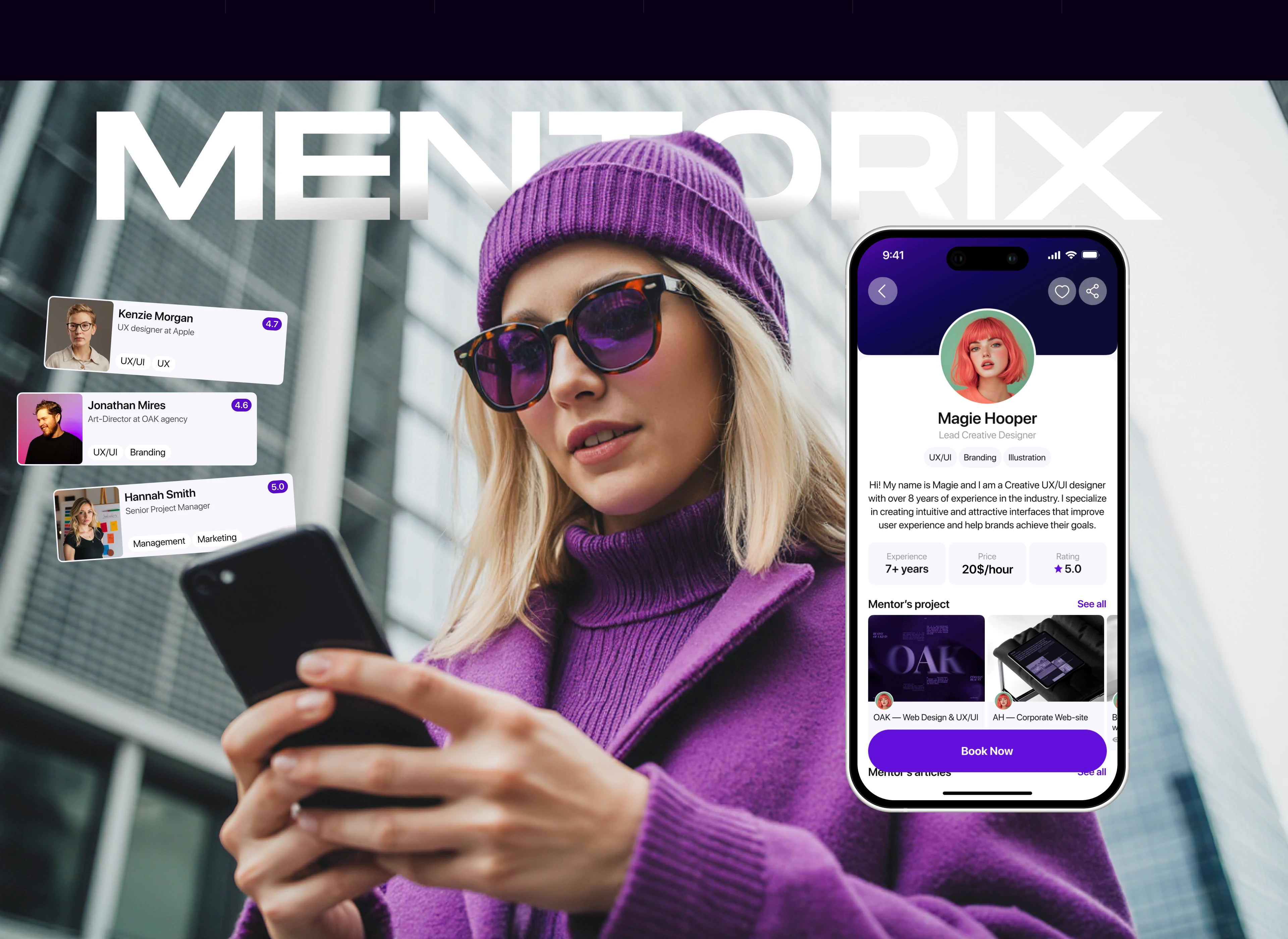 Mentorix — Mentor Finding Platform — Изображение №11 — Интерфейсы на Dprofile