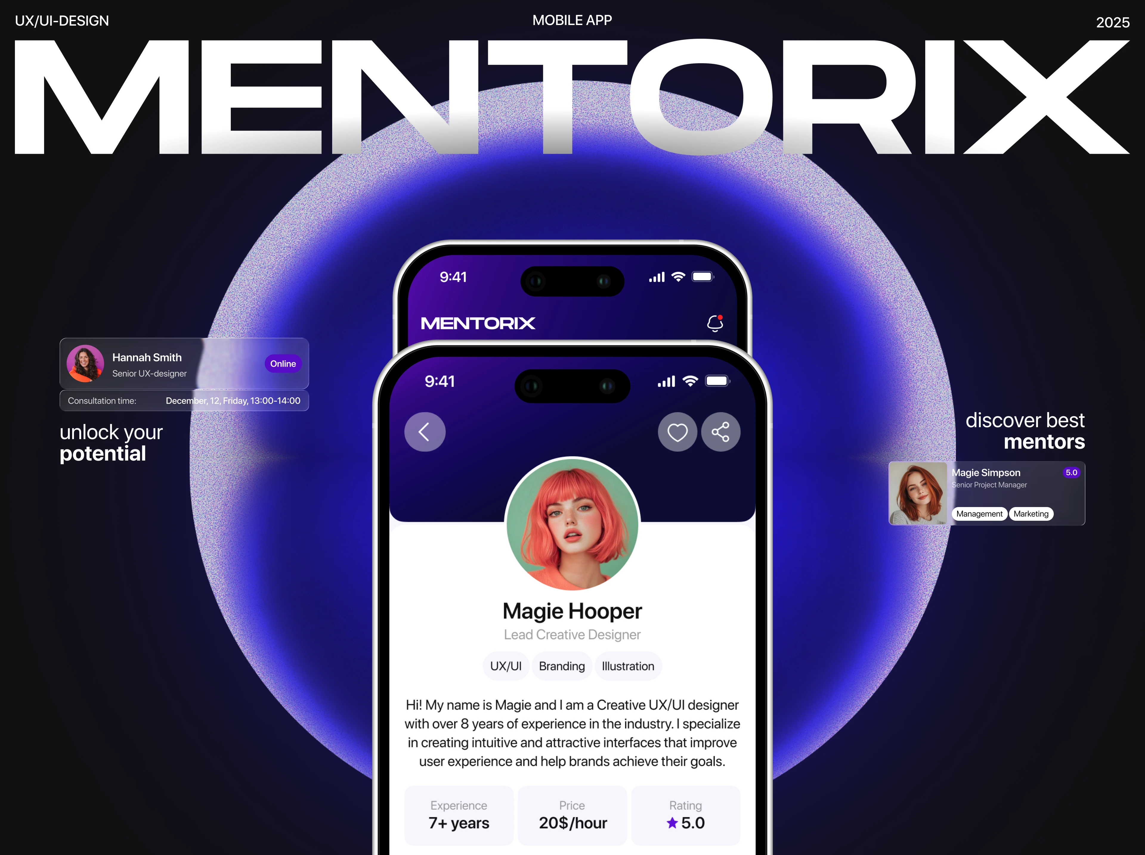 Mentorix — Mentor Finding Platform — Изображение №1 — Интерфейсы на Dprofile