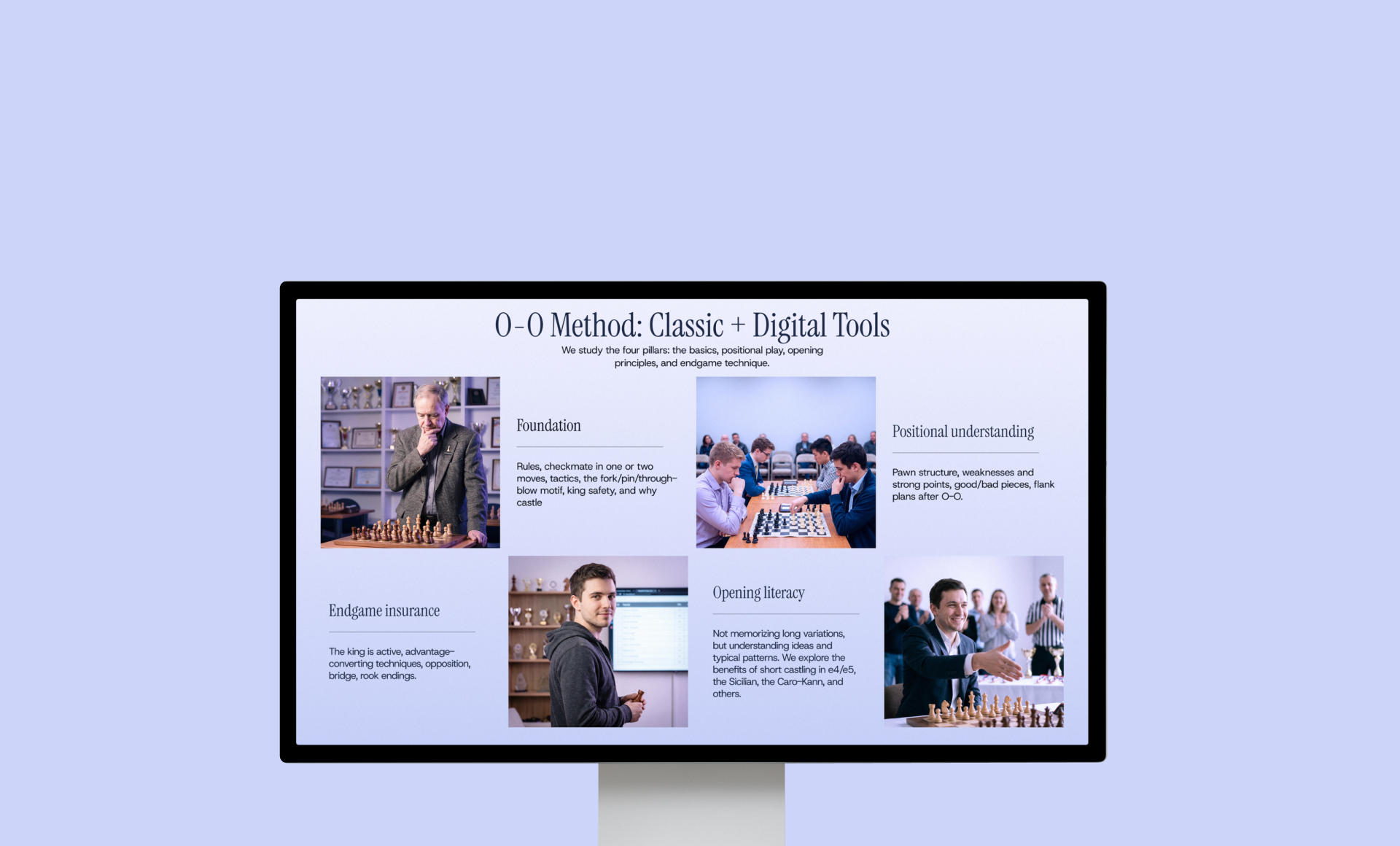 O - O Chess Club — Изображение №6 — Интерфейсы на Dprofile