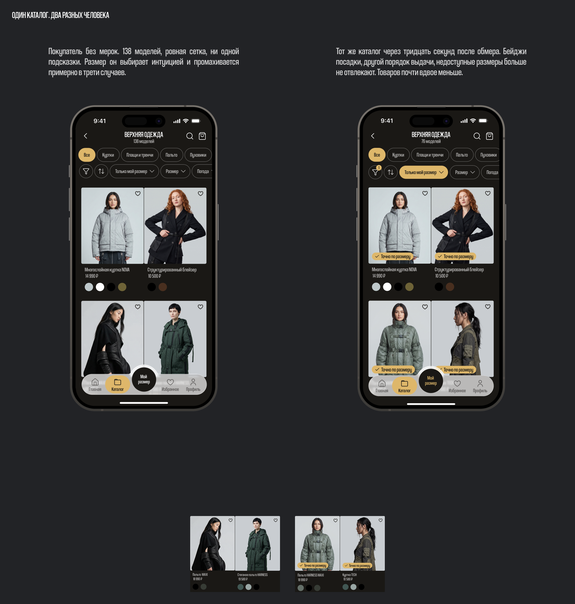 AURN 19 · Fashion e-commerce app — Изображение №8 — Интерфейсы на Dprofile