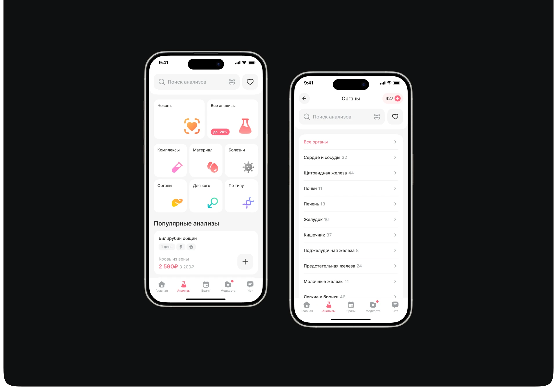 Medpoint app - медицинское приложение — Изображение №13 — Интерфейсы на Dprofile