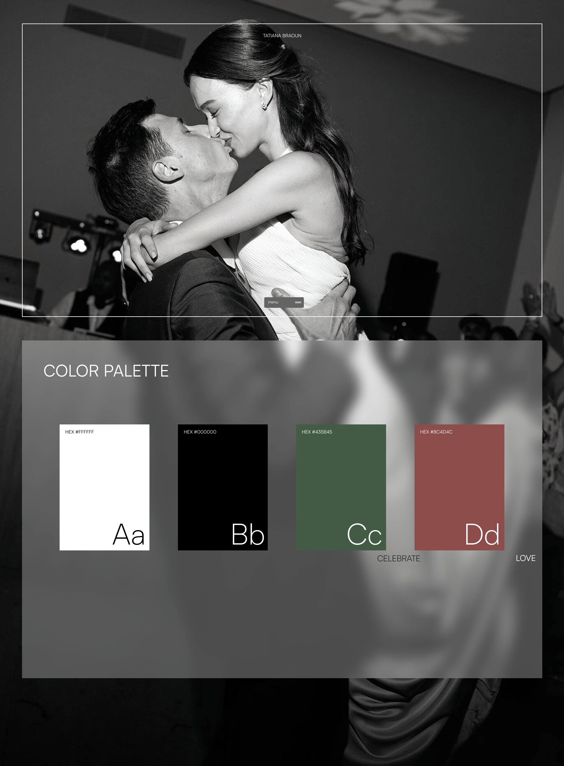 Сайт свадебного фотографа — Изображение №3 — Интерфейсы на Dprofile