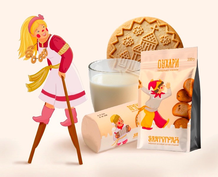 Дизайн персонажей для упаковки сладостей на Dprofile