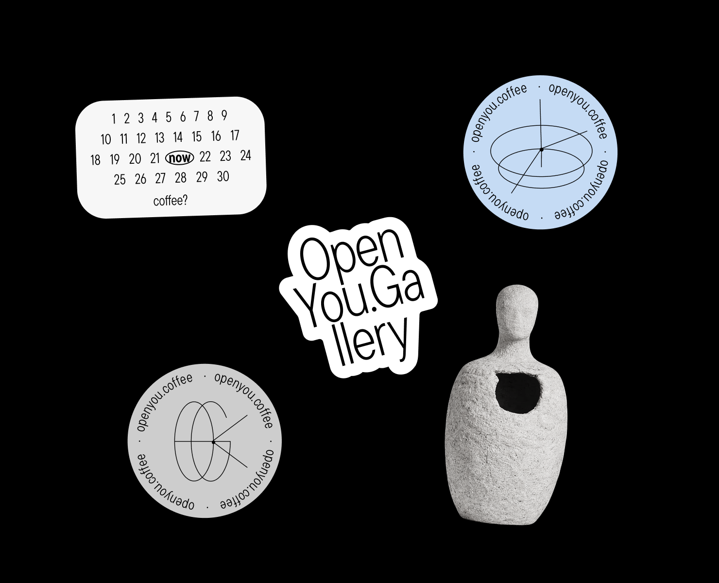 Айдентика OpenYou.Gallery на Dprofile