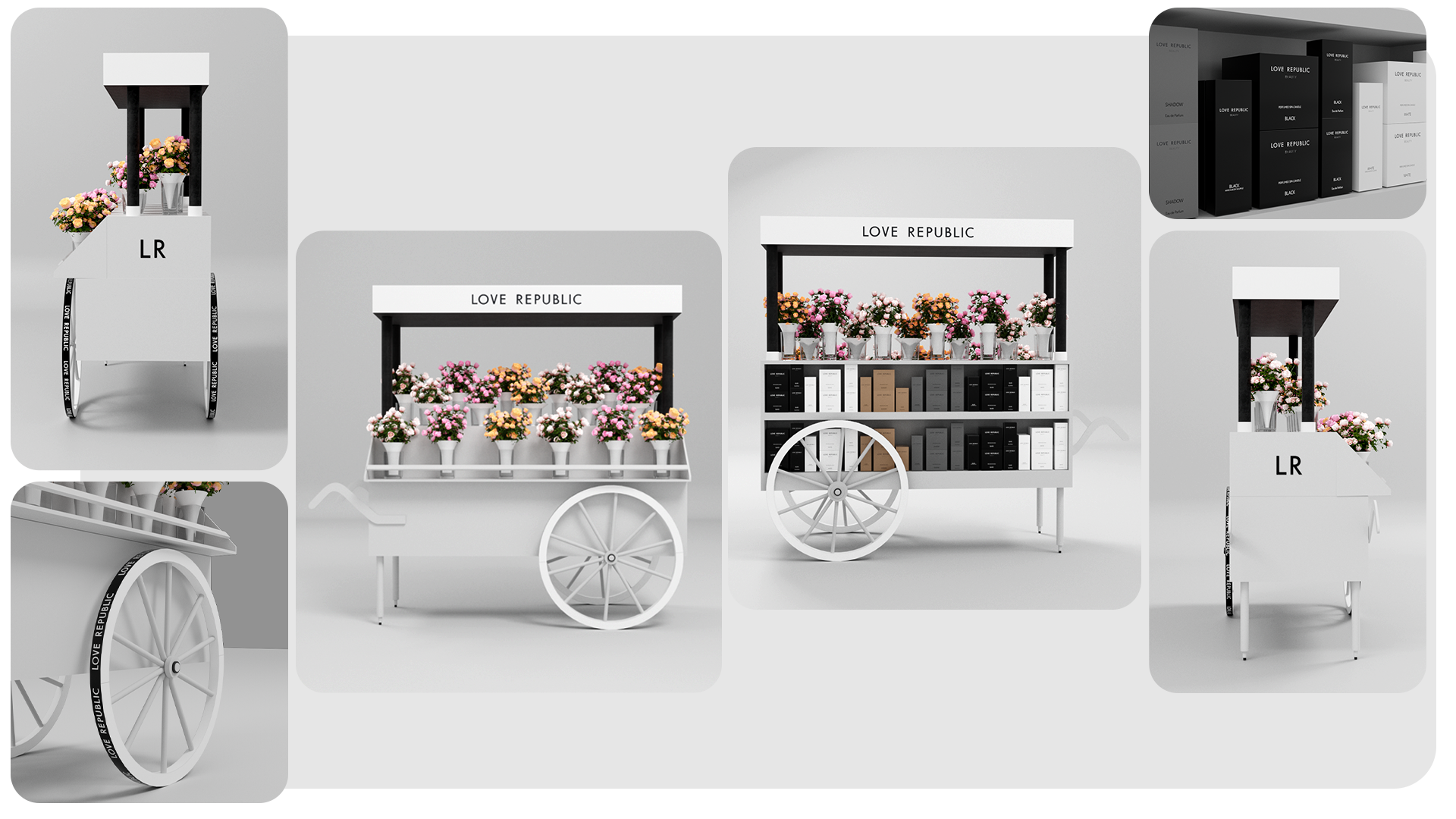 Love Republic | Flower station — Изображение №5 — Брендинг, 3D на Dprofile