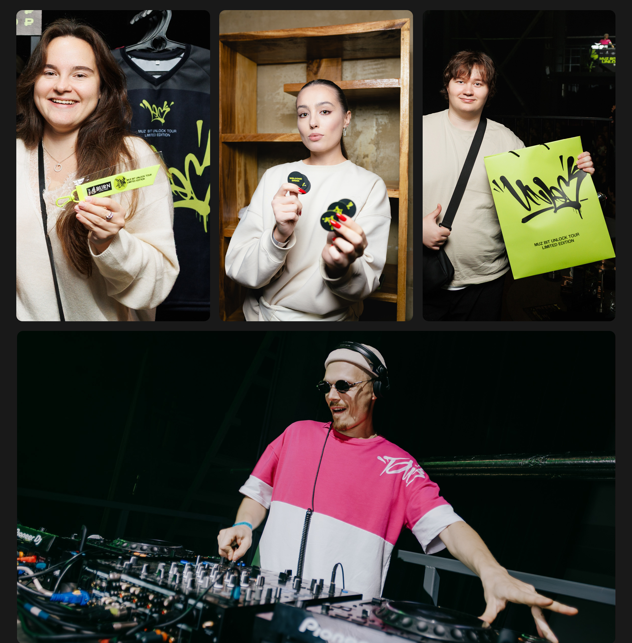 Rich® x BURN | MuzBit Unlock Tour — Изображение №10 — Брендинг, Маркетинг на Dprofile