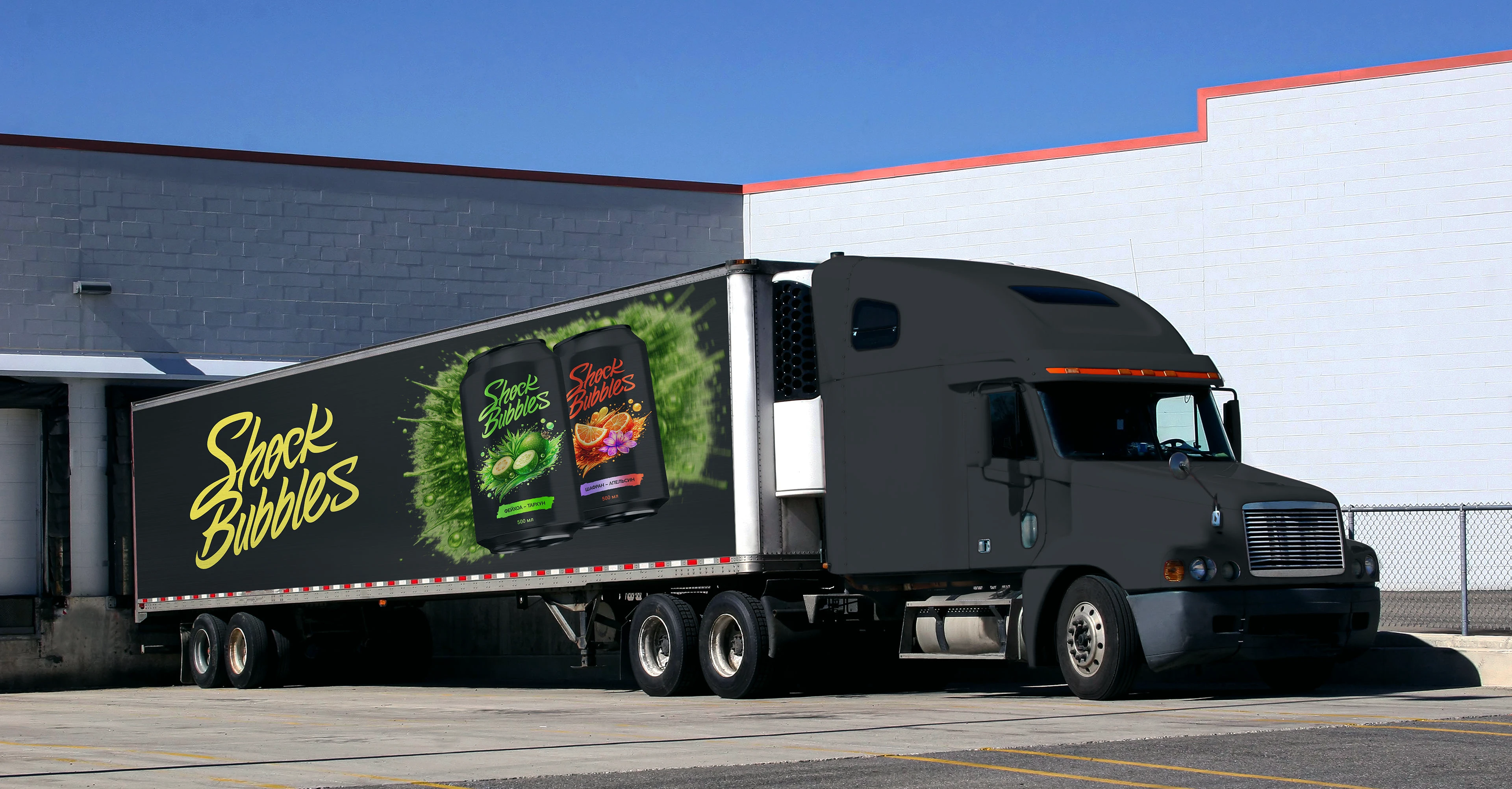 Shock Bubbles — напитки, брендинг & упаковка — Изображение №5 — Брендинг, Анимация на Dprofile