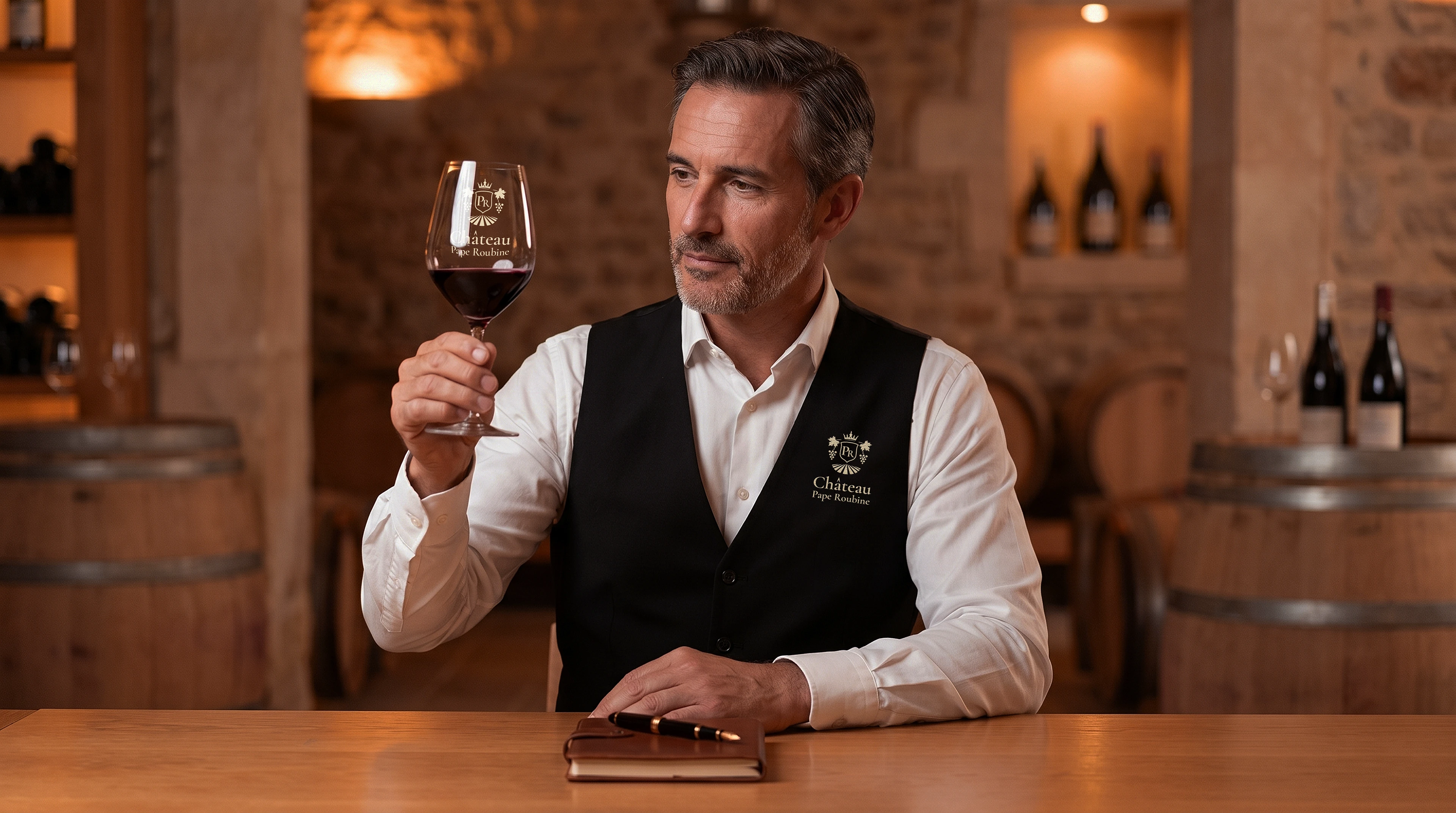 Château Pape Roubine — винный дом, брендинг & упаковка — Изображение №11 — Брендинг, Анимация на Dprofile