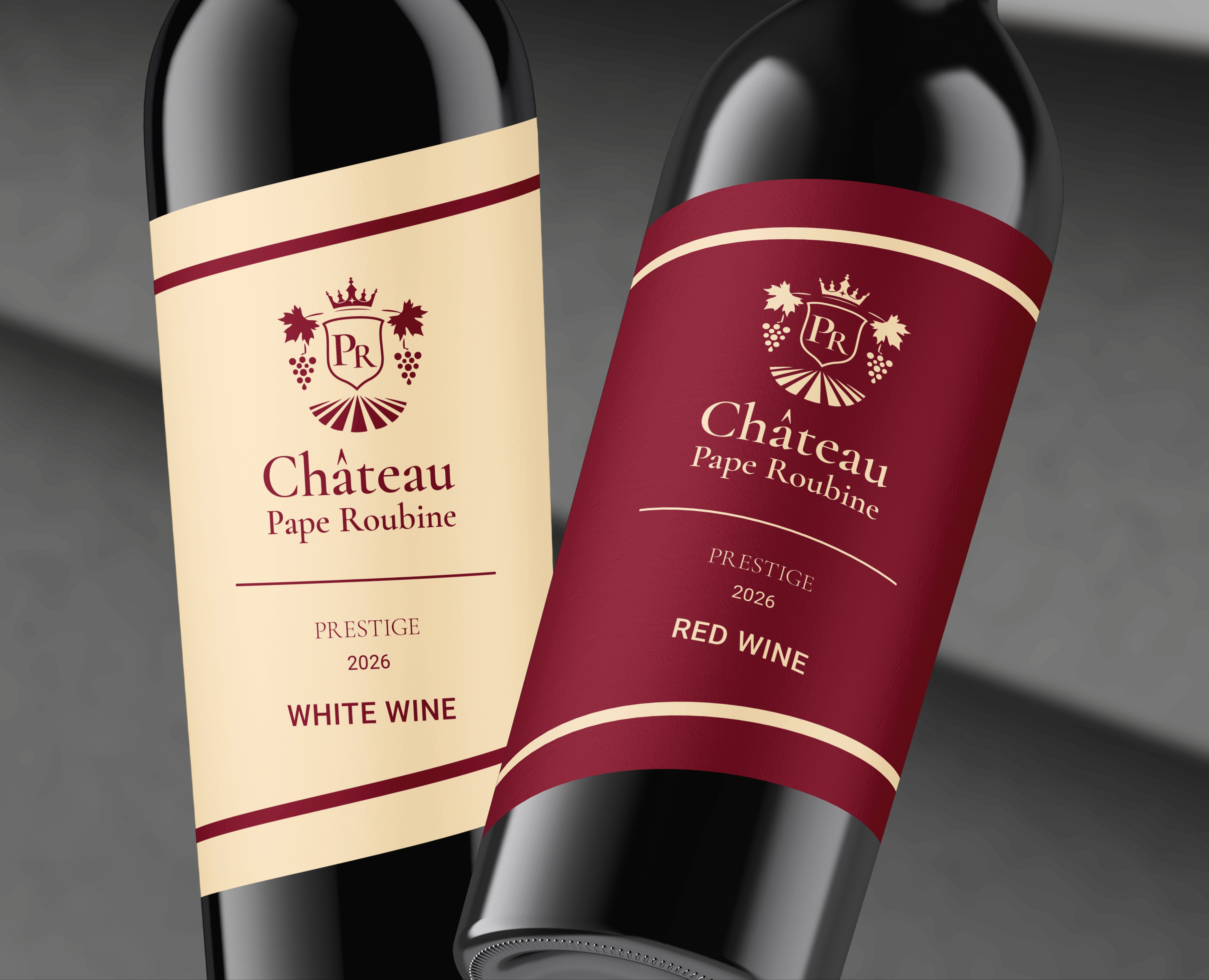 Château Pape Roubine — винный дом, брендинг & упаковка на Dprofile