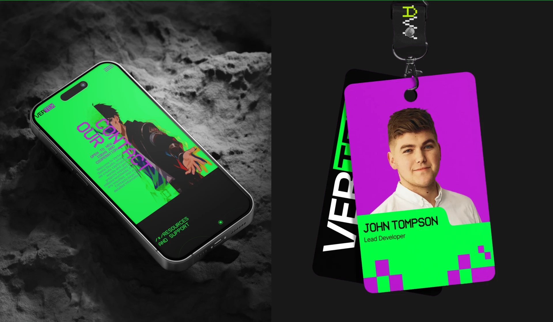 Vertex Studio | Корпоративный сайт — Изображение №9 — Интерфейсы, Брендинг на Dprofile