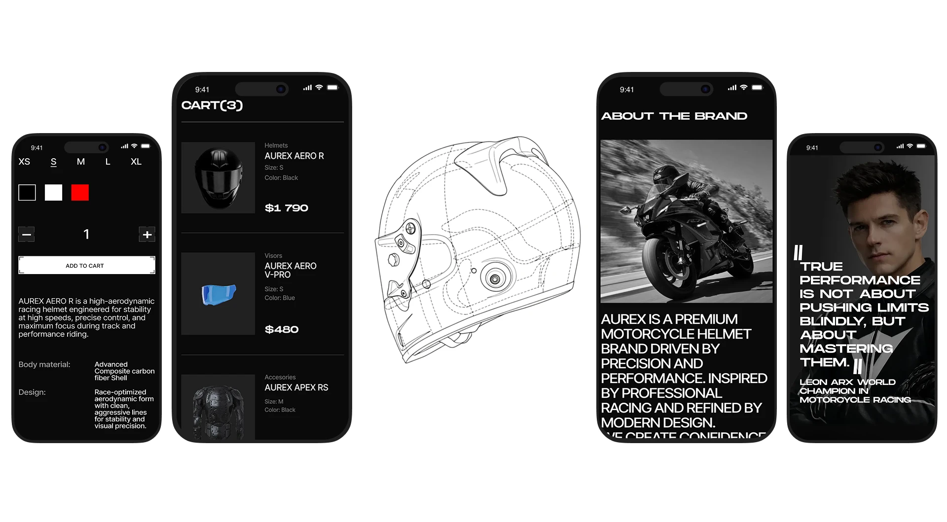 AUREX — Изображение №15 — Интерфейсы, 3D на Dprofile