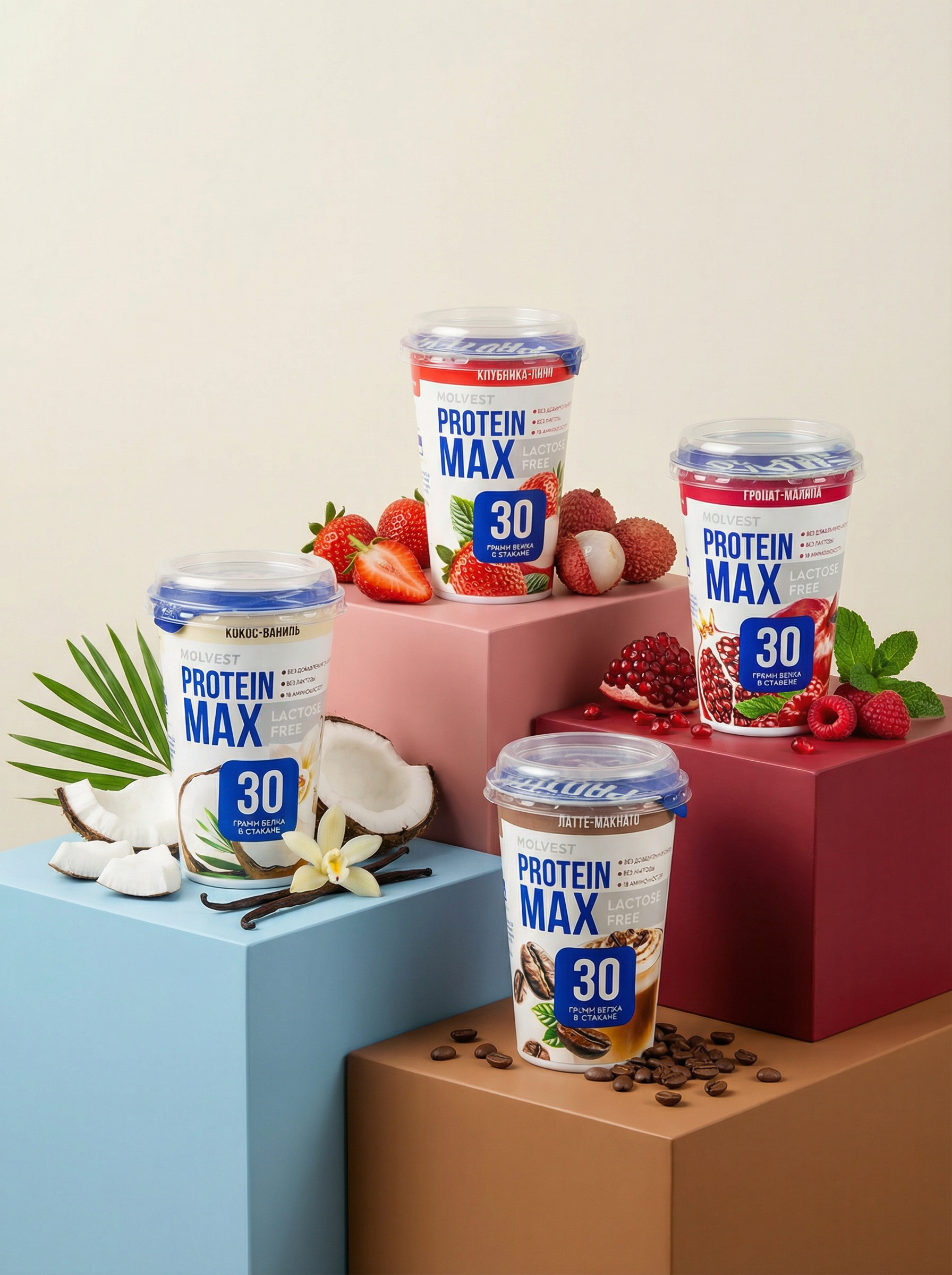 Protein MAX Molvest — Изображение №6 — Брендинг, Промдизайн на Dprofile