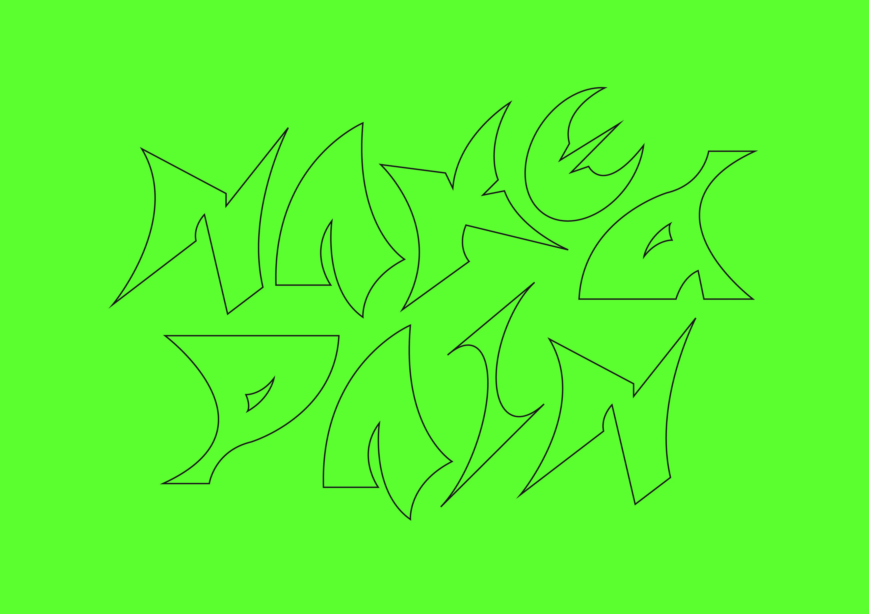 10 days typography challenge. Experimental lettering — Изображение №9 — Графика на Dprofile