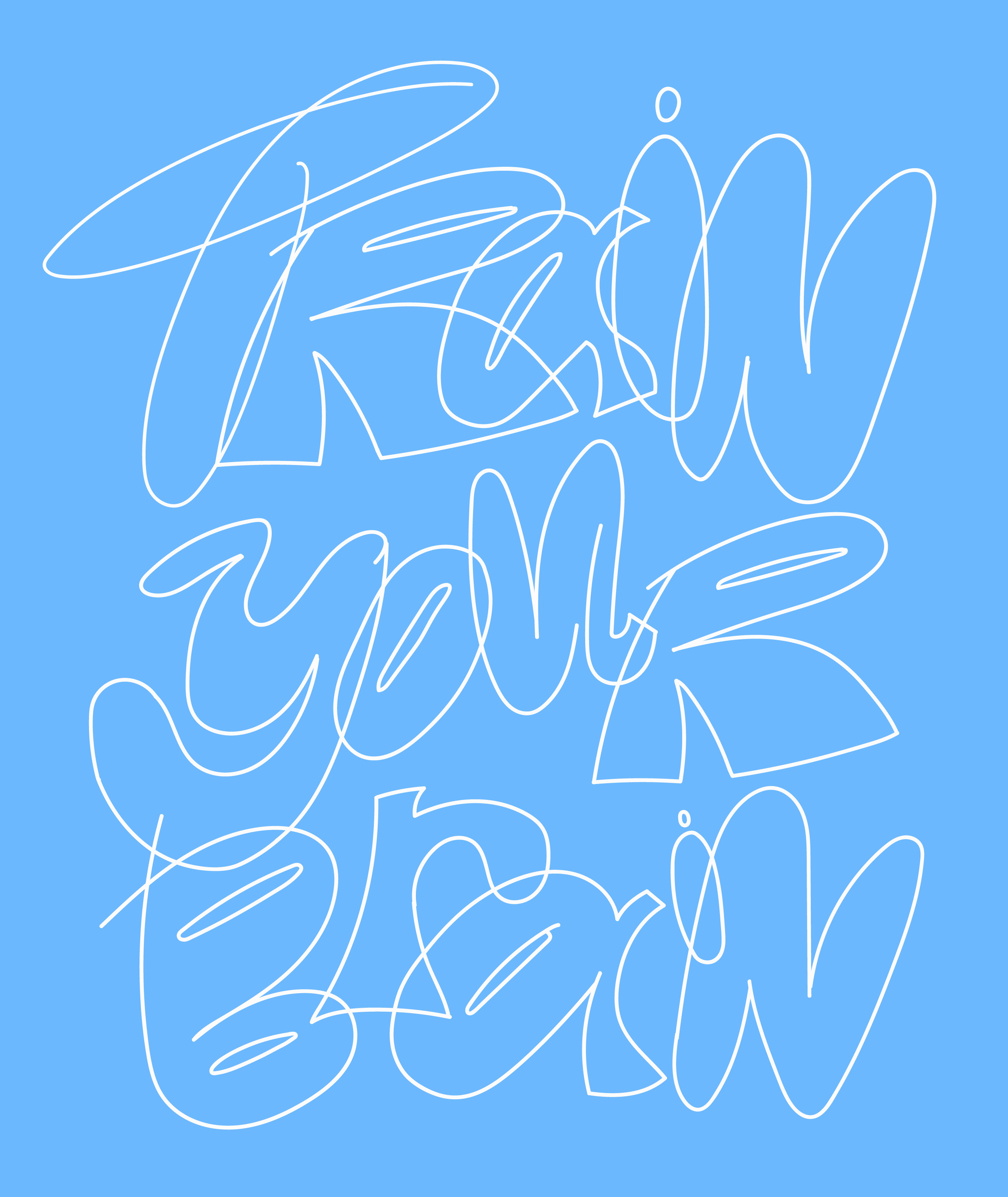 10 days typography challenge. Experimental lettering — Изображение №7 — Графика на Dprofile