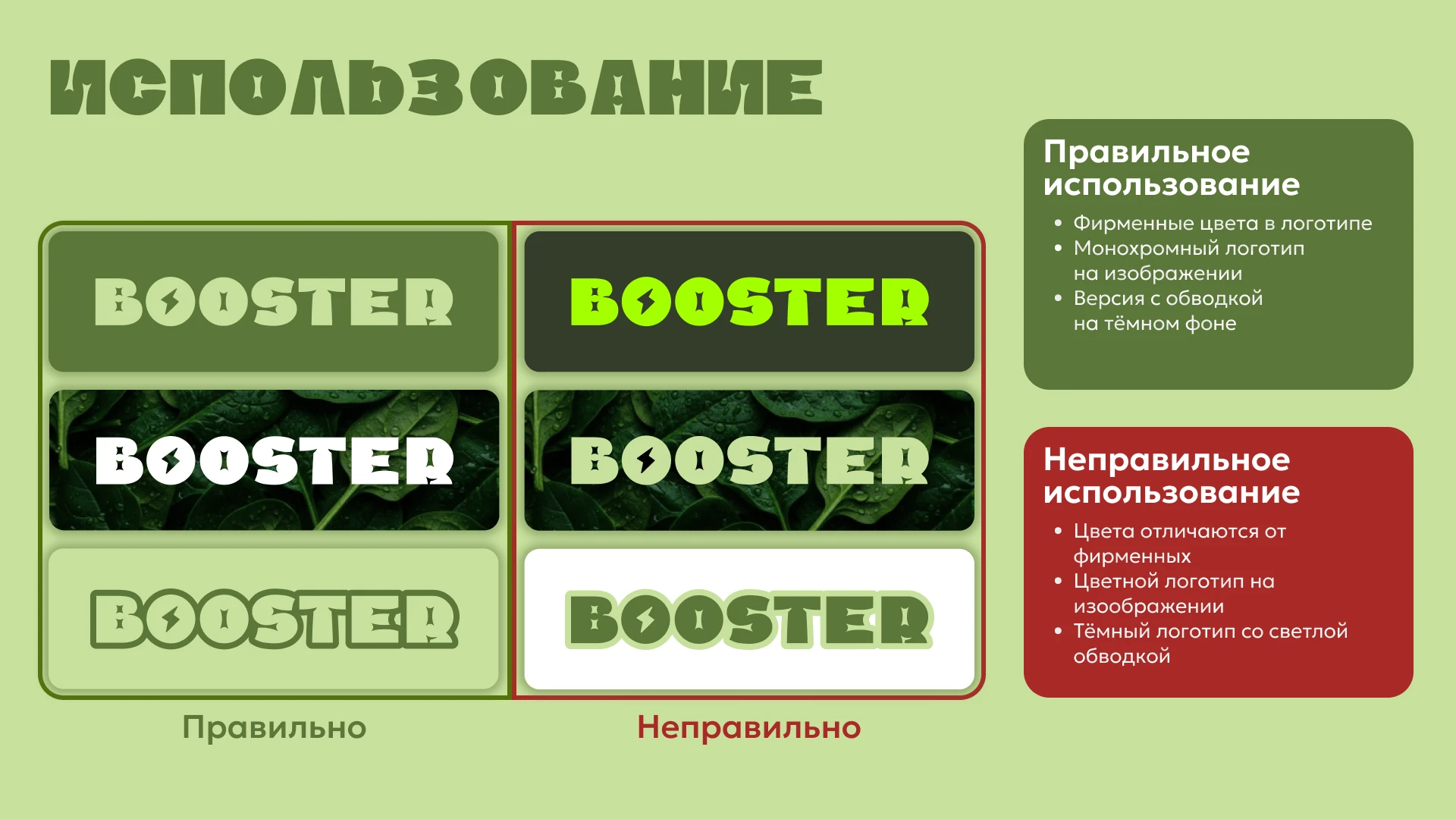 Booster - сеть ресторанов правильного питания — Изображение №9 — Брендинг на Dprofile