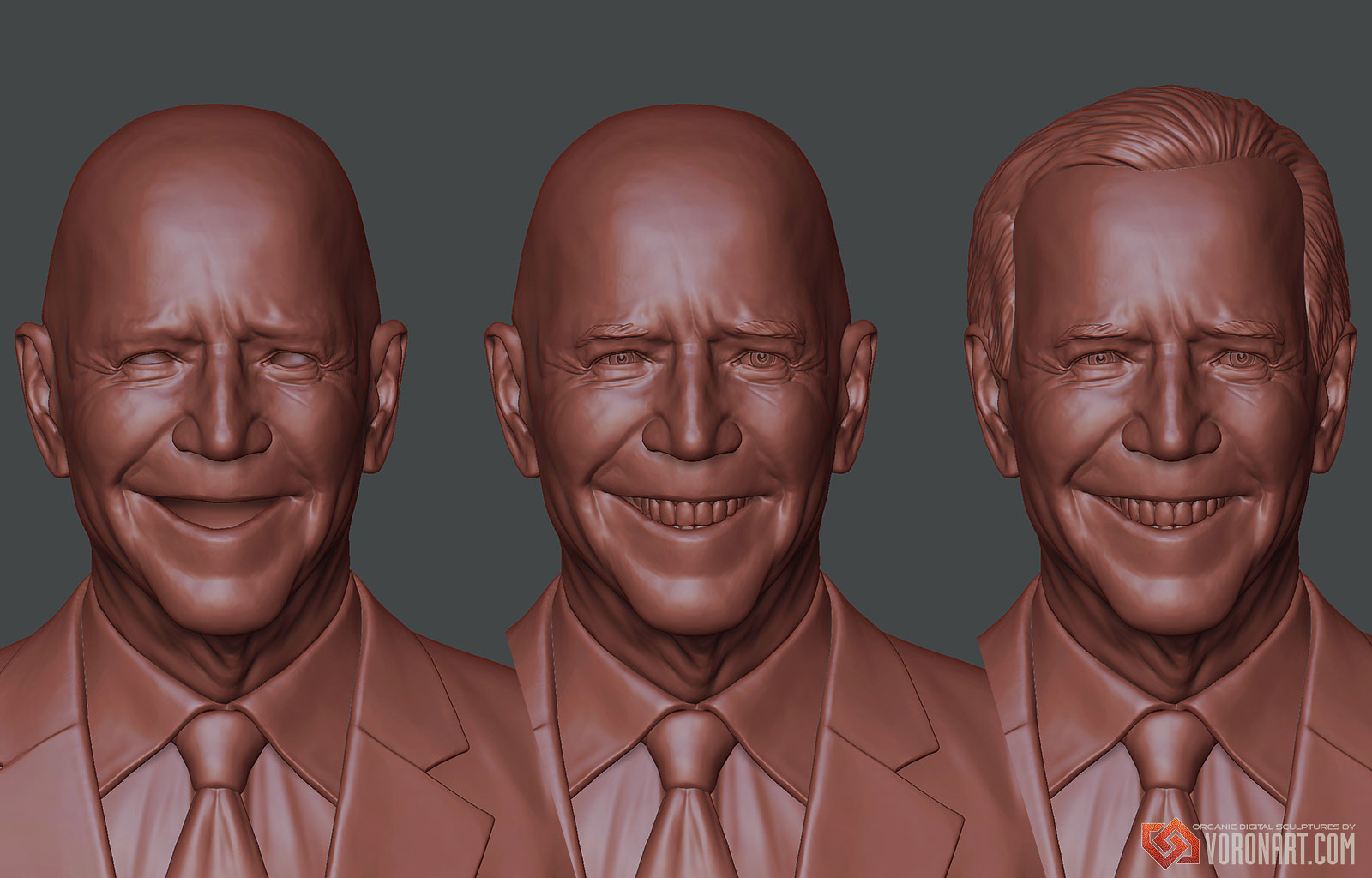 Портретные бюсты политиков — Изображение №10 — 3D, Промдизайн на Dprofile