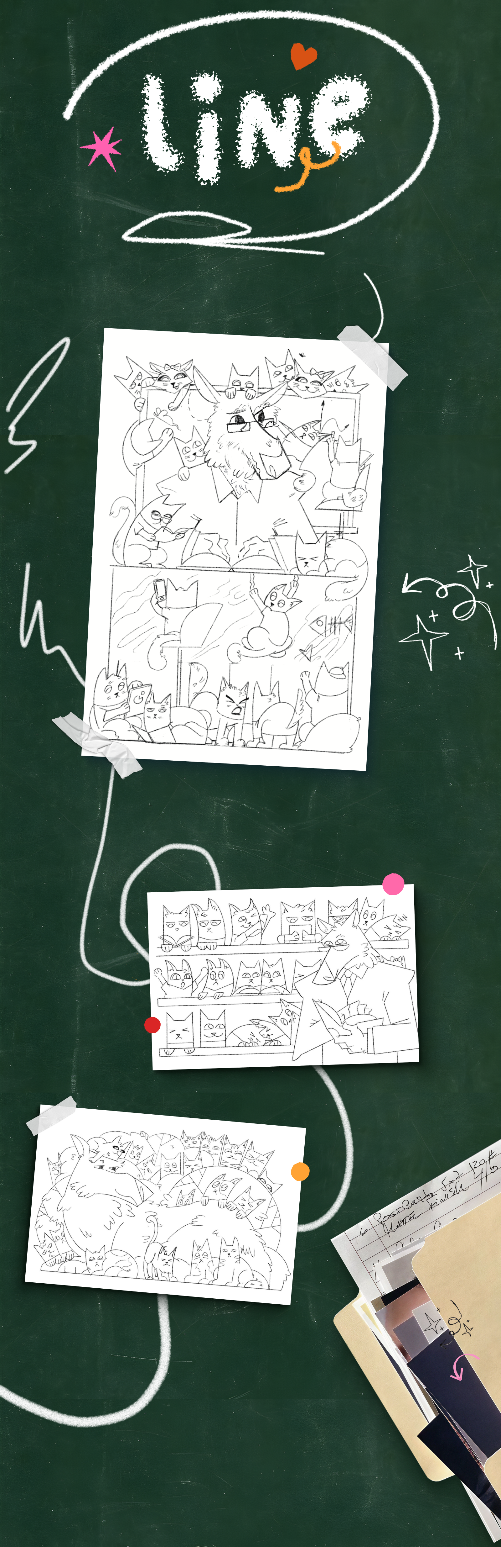 Открытка для студентов курса — Изображение №3 — Иллюстрация, Графика на Dprofile