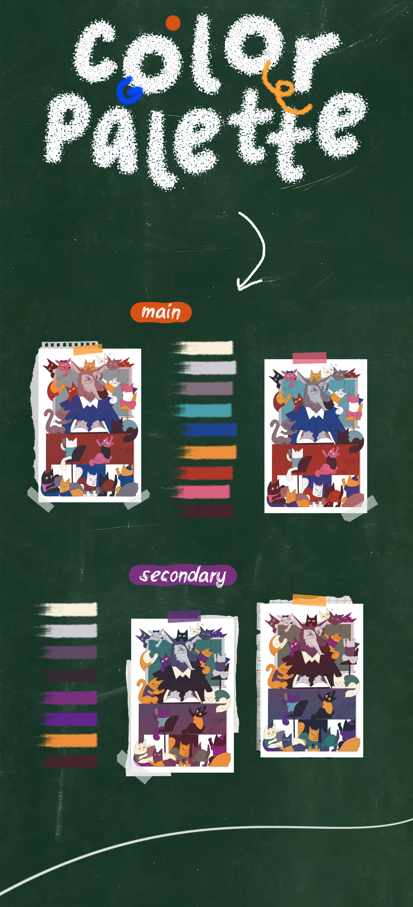 Открытка для студентов курса — Изображение №4 — Иллюстрация, Графика на Dprofile