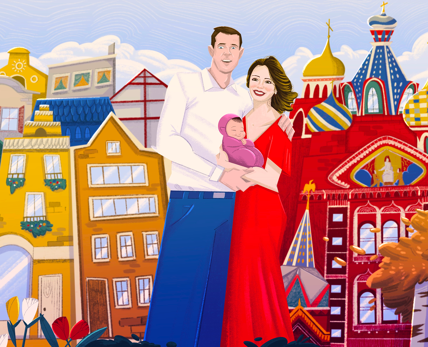 Открытка к дню рождения — Иллюстрация, Графика на Dprofile