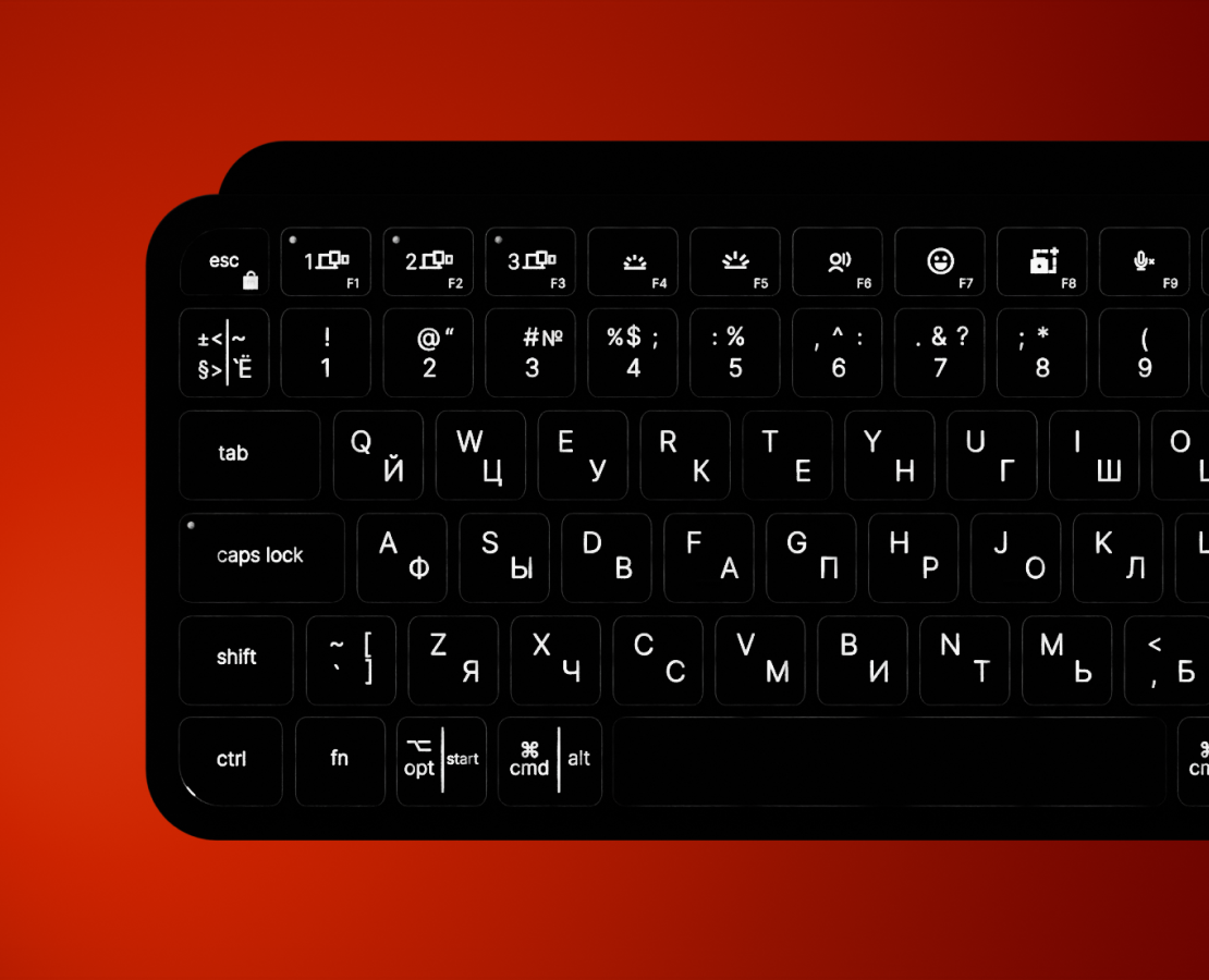 Logitech MX Keys Mini | 3D визуализация — 3D на Dprofile