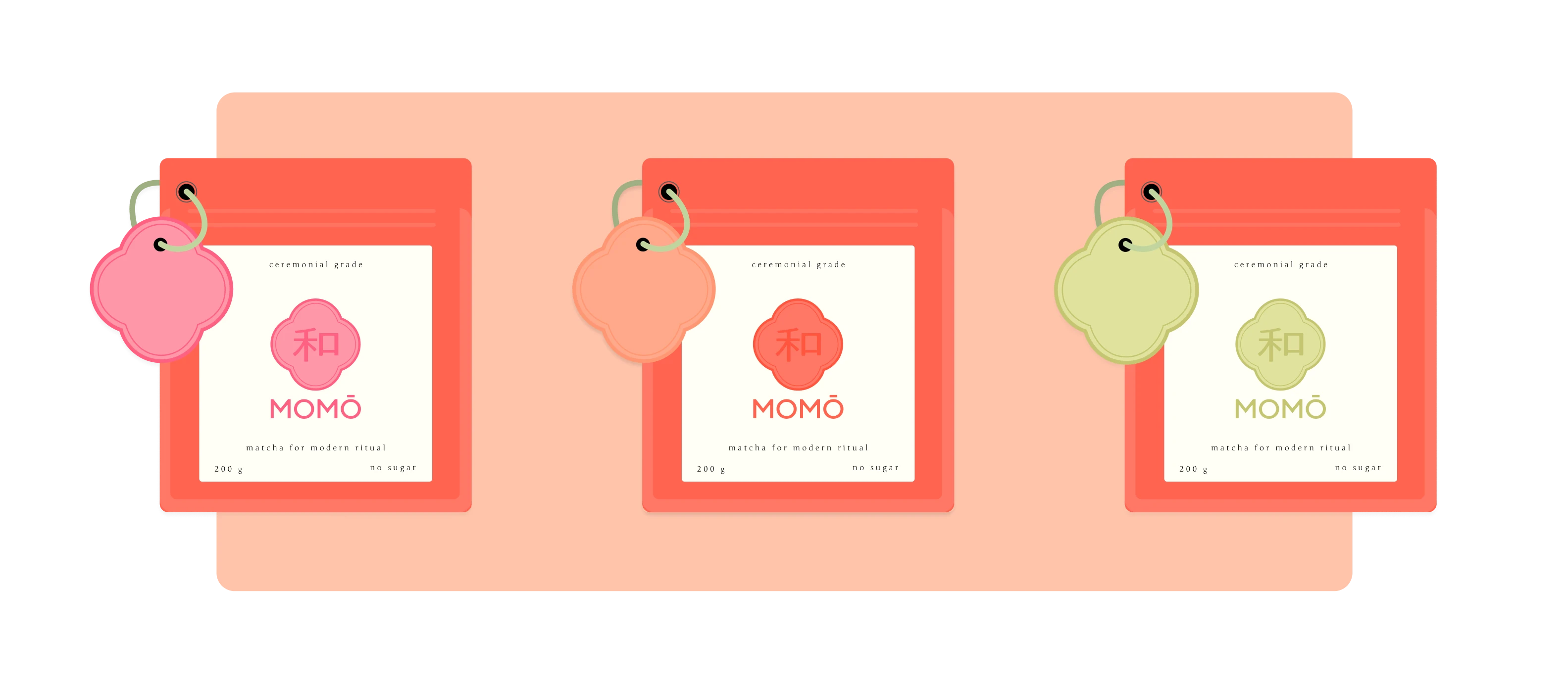 MOMO матча | Визуальная айдентика — Изображение №3 — Брендинг на Dprofile