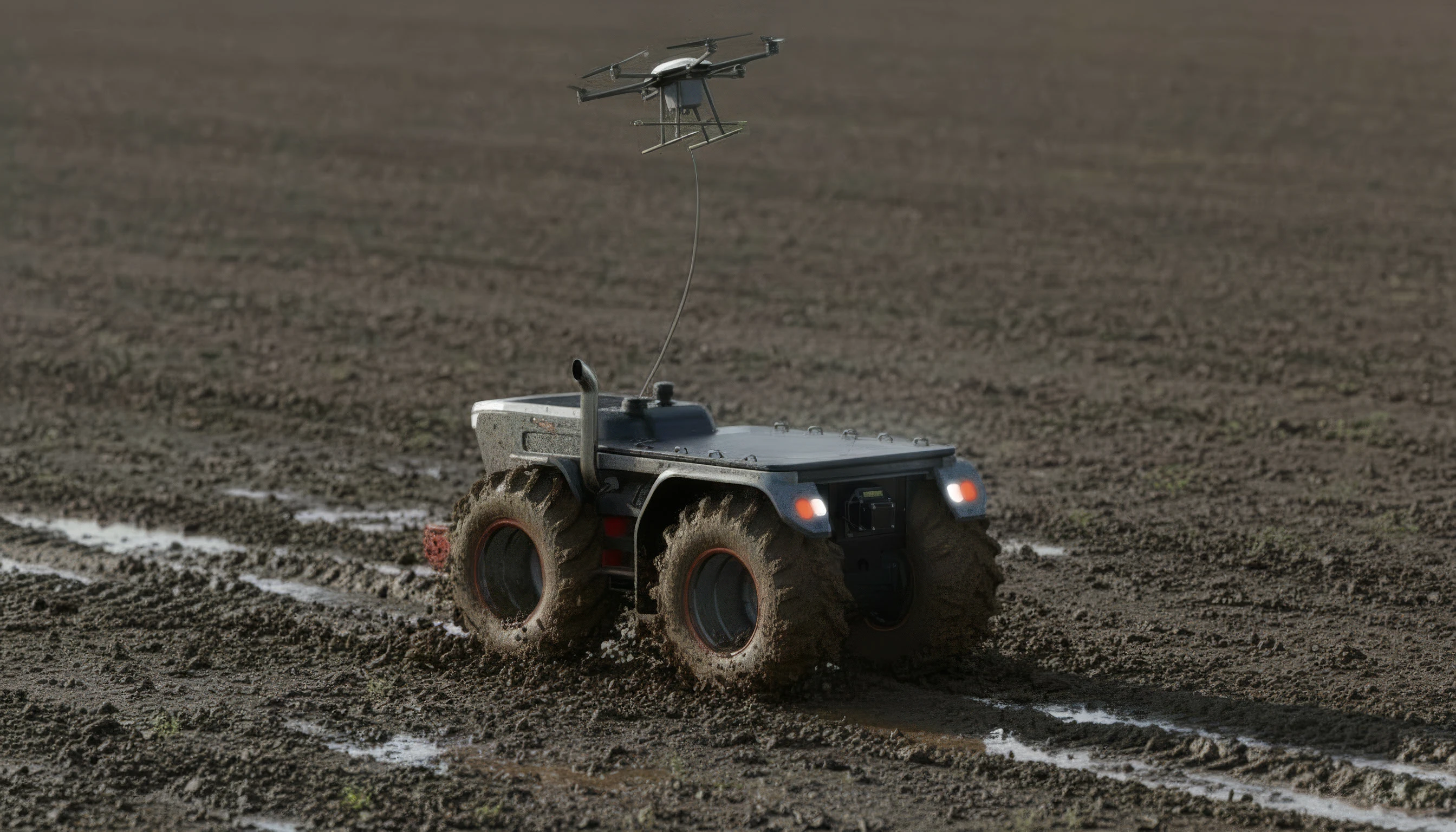 Беспилотный трактор — Изображение №7 — 3D, Промдизайн на Dprofile