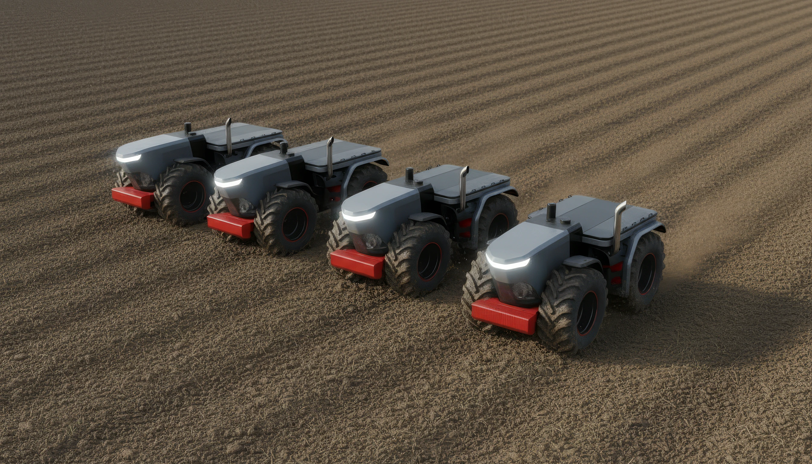 Беспилотный трактор — Изображение №11 — 3D, Промдизайн на Dprofile