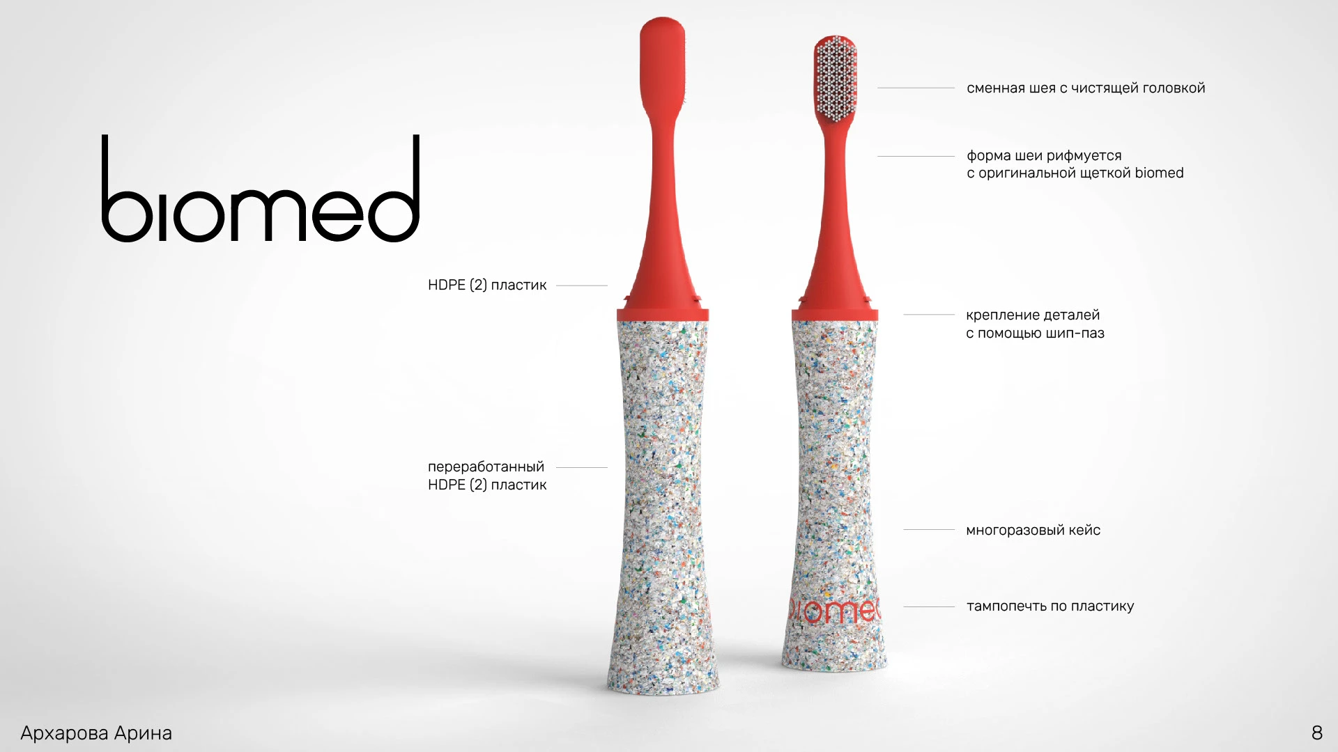 Дорожная зубная щетка — Изображение №20 — 3D, Промдизайн на Dprofile