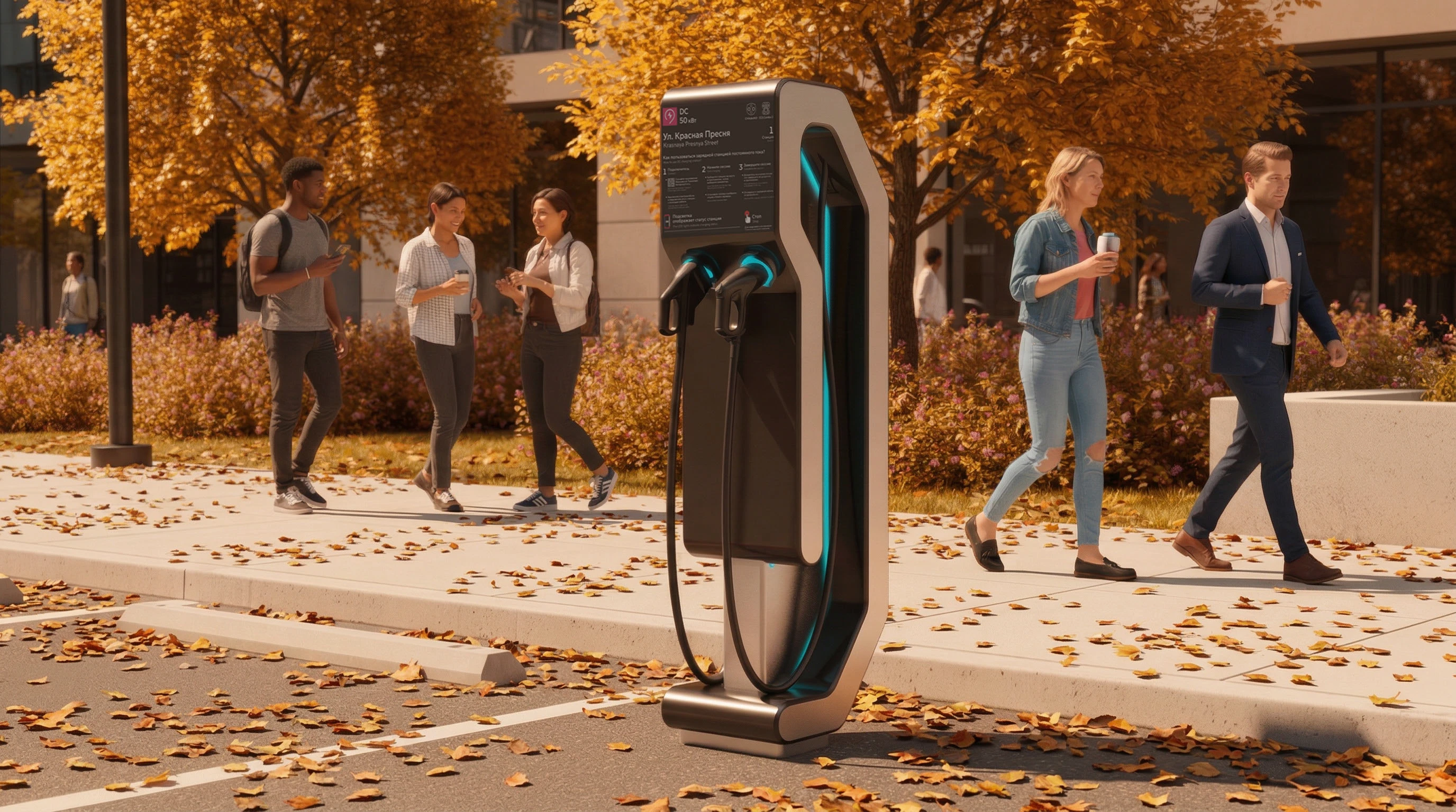 ЭЗС — электрическая зарядная станция — Изображение №14 — 3D, Промдизайн на Dprofile