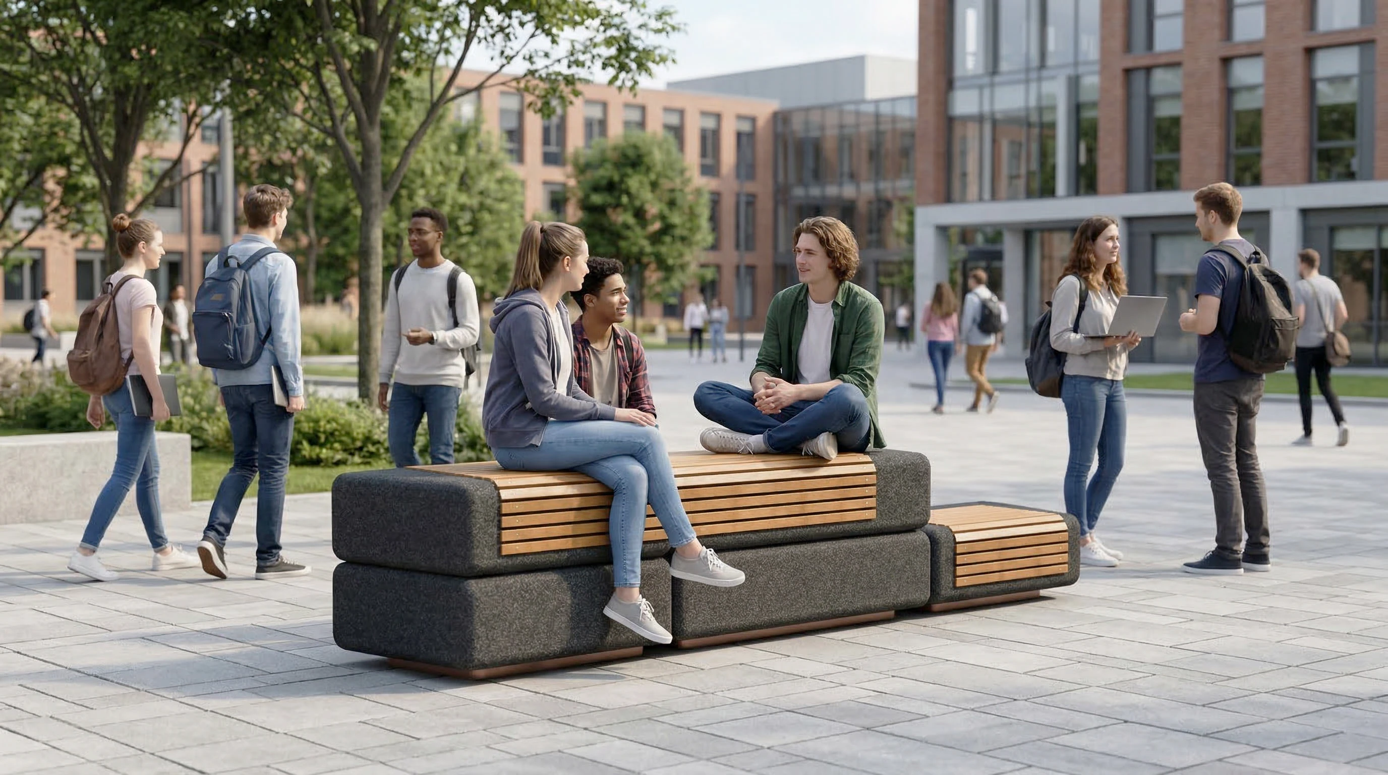 Модульная скамейка — Изображение №5 — 3D, Промдизайн на Dprofile