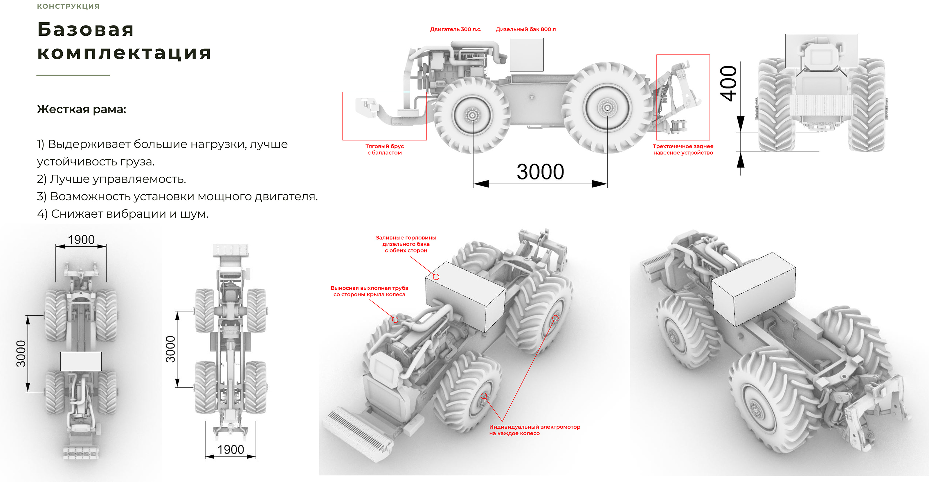 Беспилотный трактор — Изображение №21 — 3D, Промдизайн на Dprofile