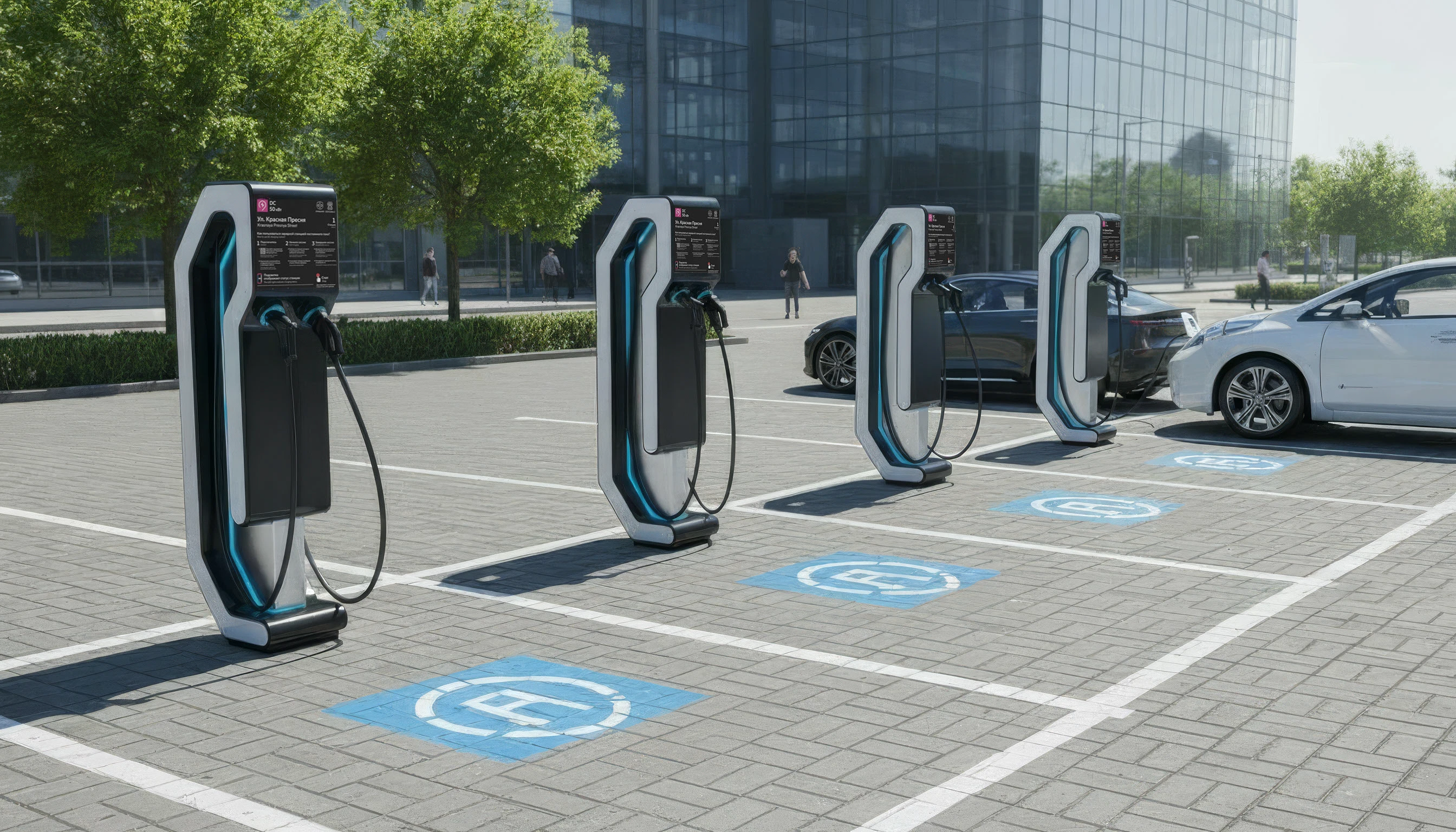 ЭЗС — электрическая зарядная станция — Изображение №12 — 3D, Промдизайн на Dprofile