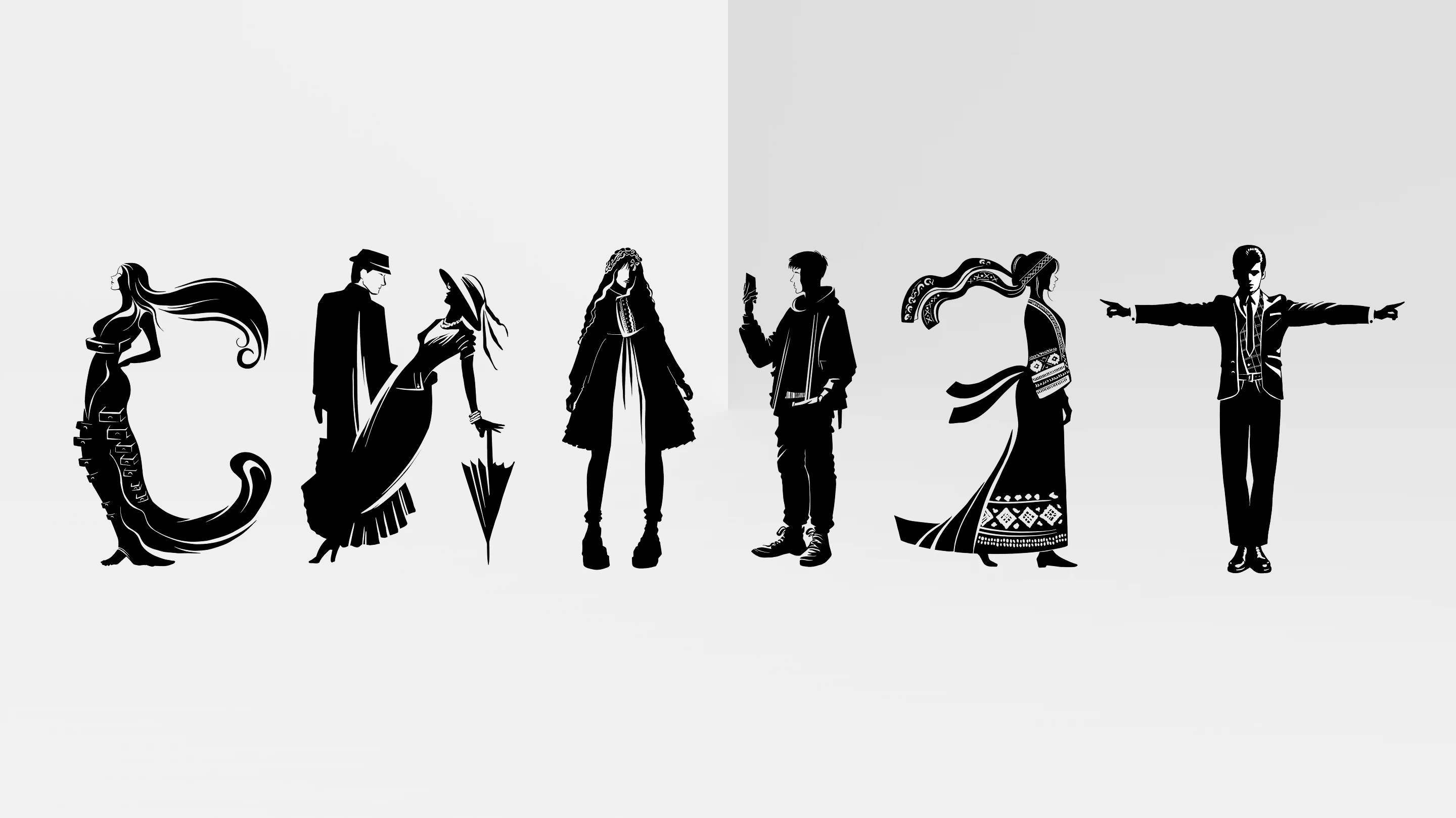 СТИЛИ МОДЫ | Тематический Иллюстрированный Алфавит — Изображение №2 — Иллюстрация, Графика на Dprofile