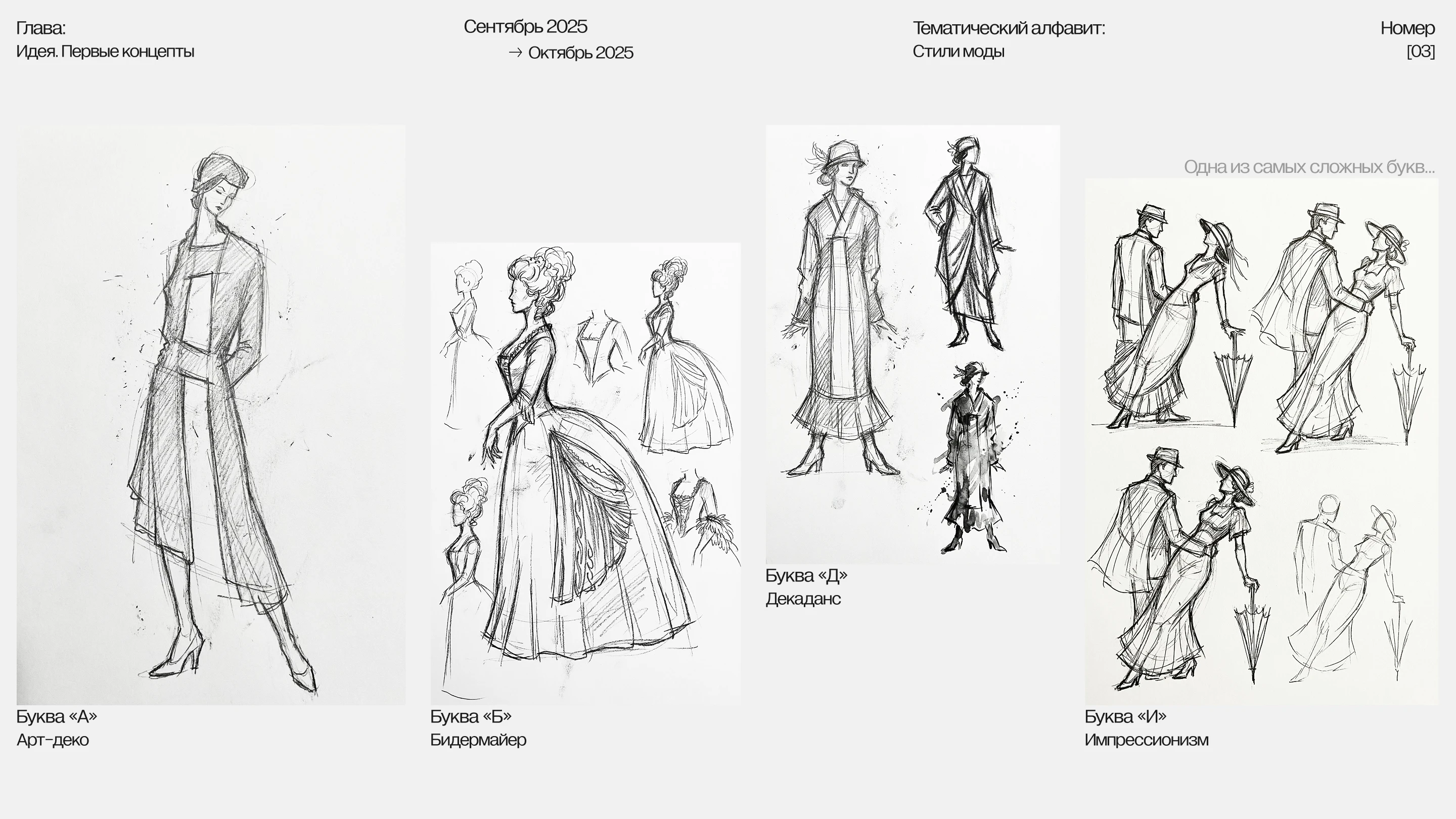 СТИЛИ МОДЫ | Тематический Иллюстрированный Алфавит — Изображение №6 — Иллюстрация, Графика на Dprofile