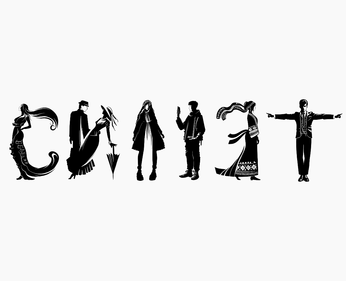 СТИЛИ МОДЫ | Тематический Иллюстрированный Алфавит на Dprofile