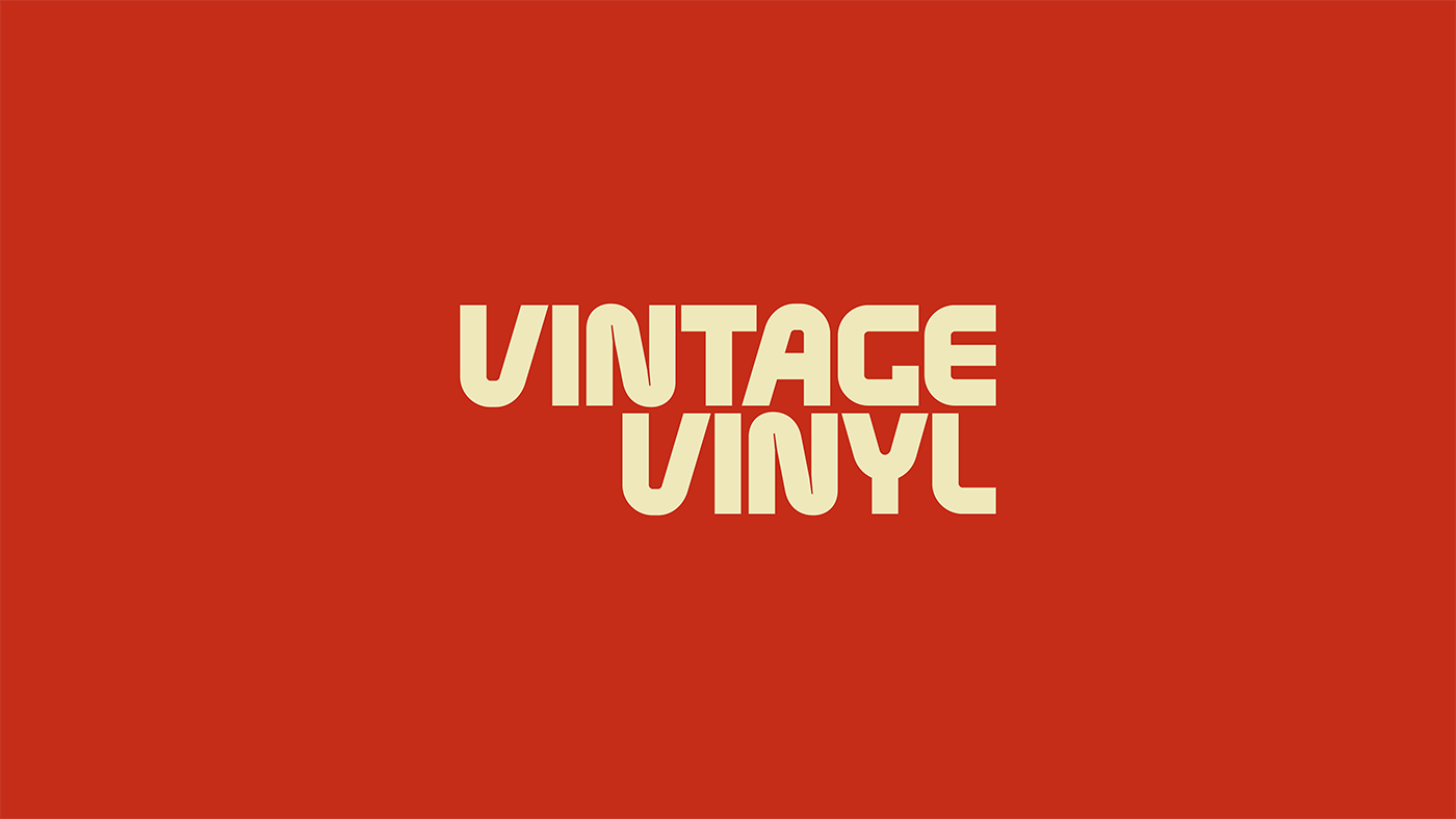 VINTAGE VINYL / АЙДЕНТИКА ДЛЯ БРЕНДА ВИНИЛОВЫХ ПЛАСТИНОК — Изображение №1 — Брендинг на Dprofile