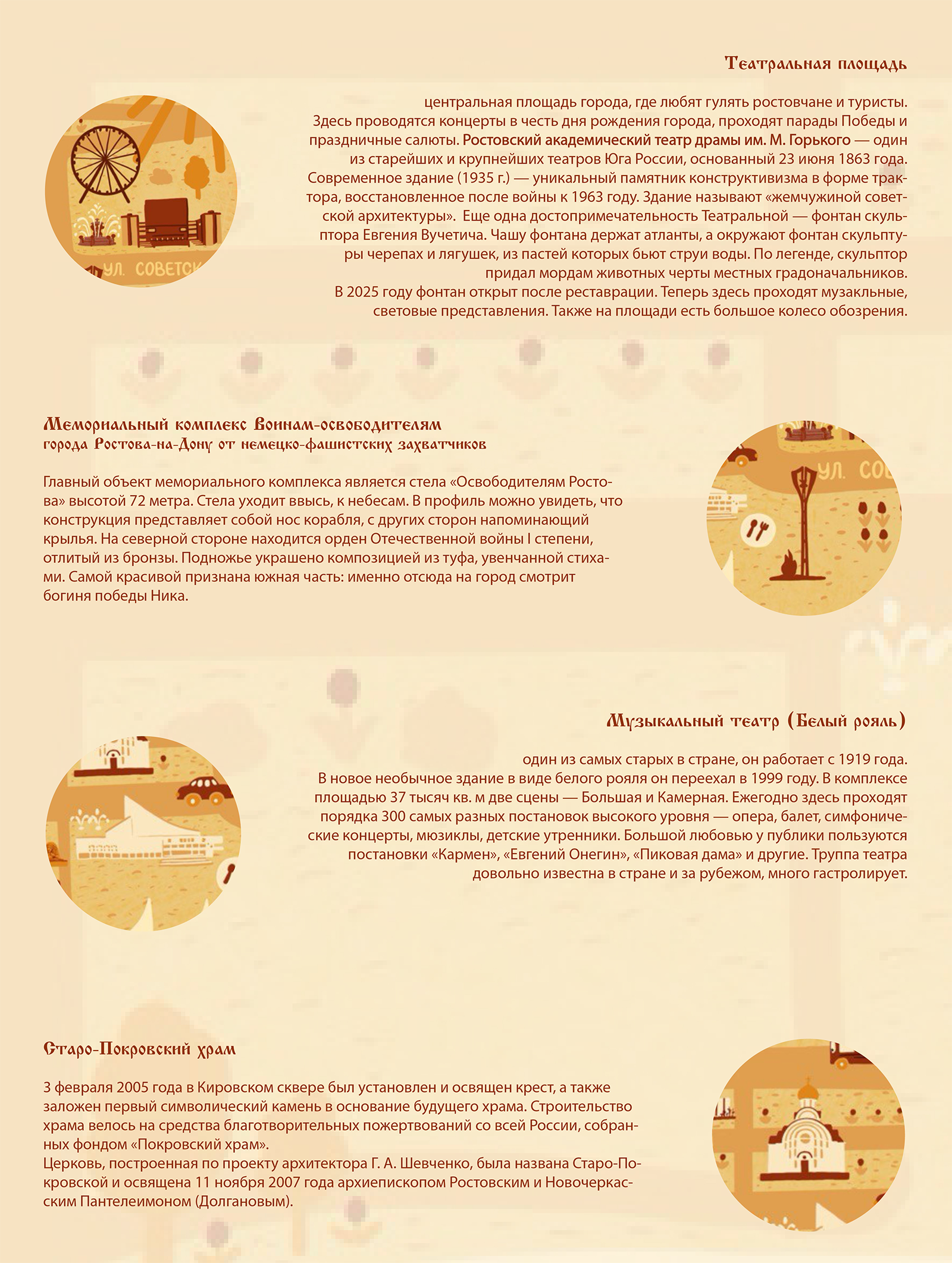 Карта города - открытка. — Изображение №4 — Иллюстрация, Графика на Dprofile