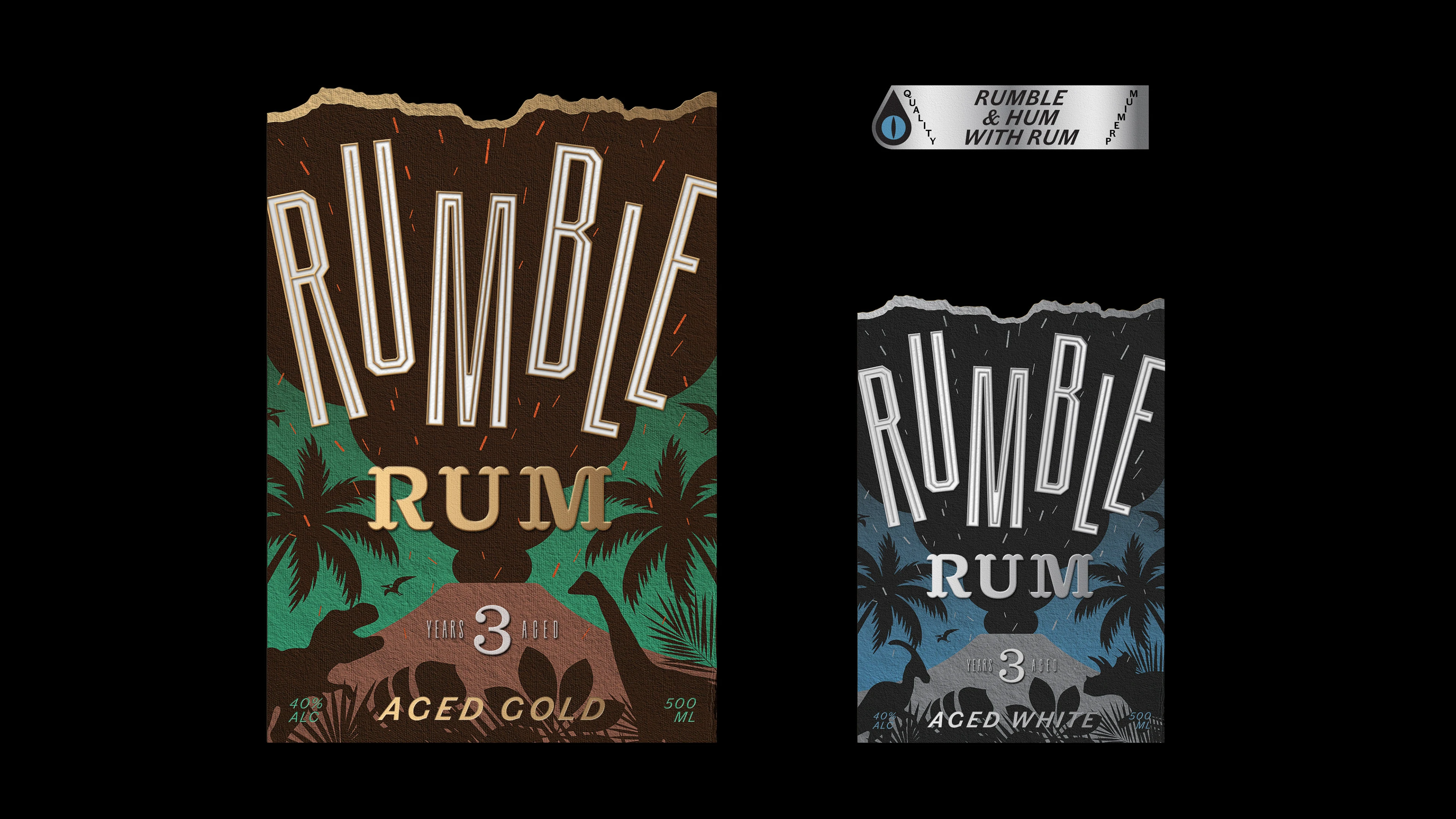 RUMBLE RUM Concept — Изображение №3 — Брендинг, Графика на Dprofile