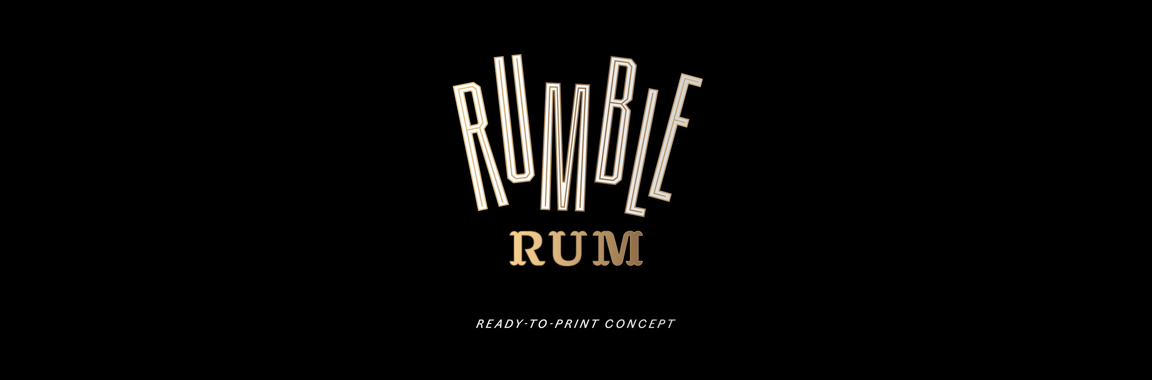 RUMBLE RUM Concept — Изображение №1 — Брендинг, Графика на Dprofile