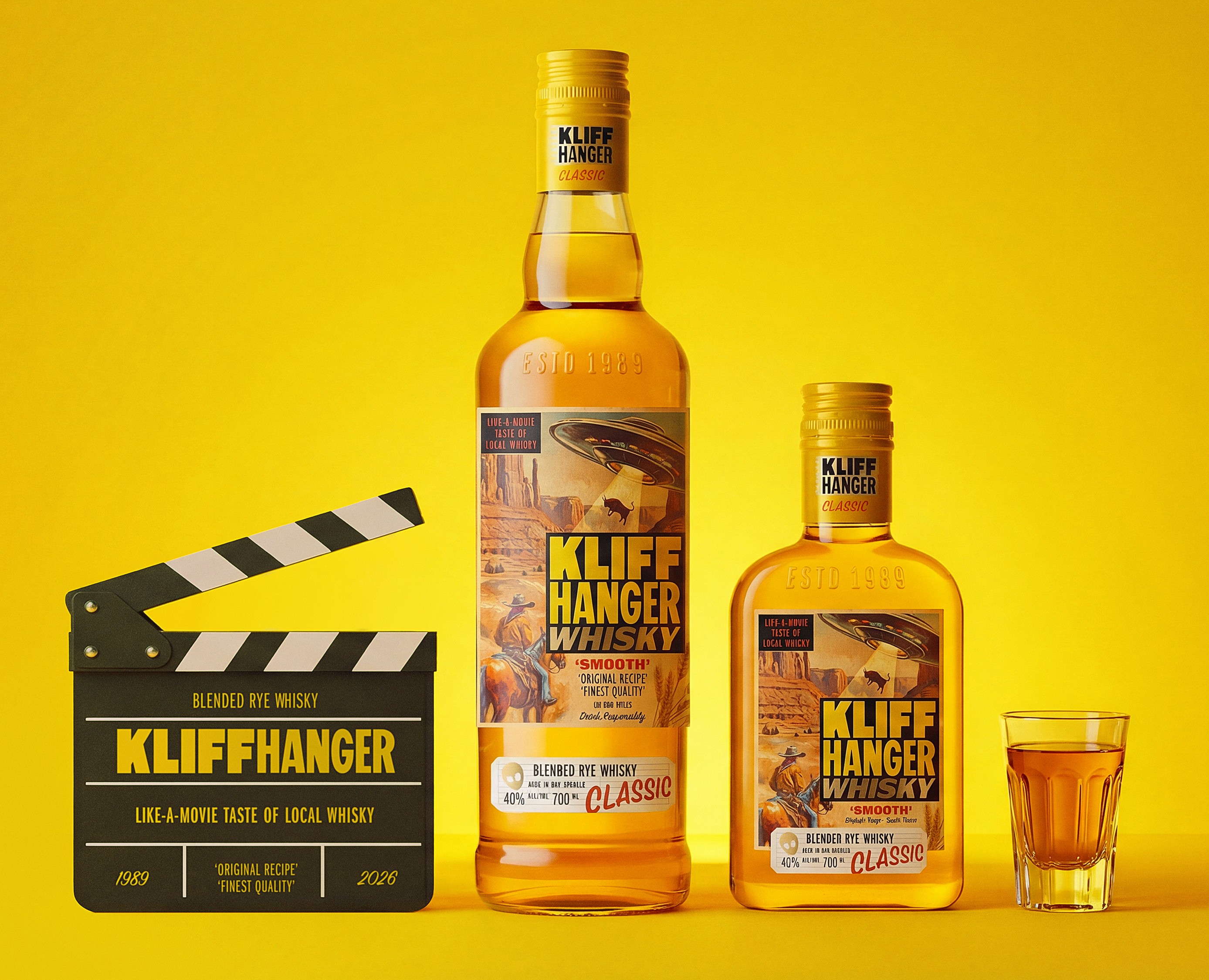 KLIFFHANGER Whisky & Spirits Concept — Брендинг, Иллюстрация на Dprofile