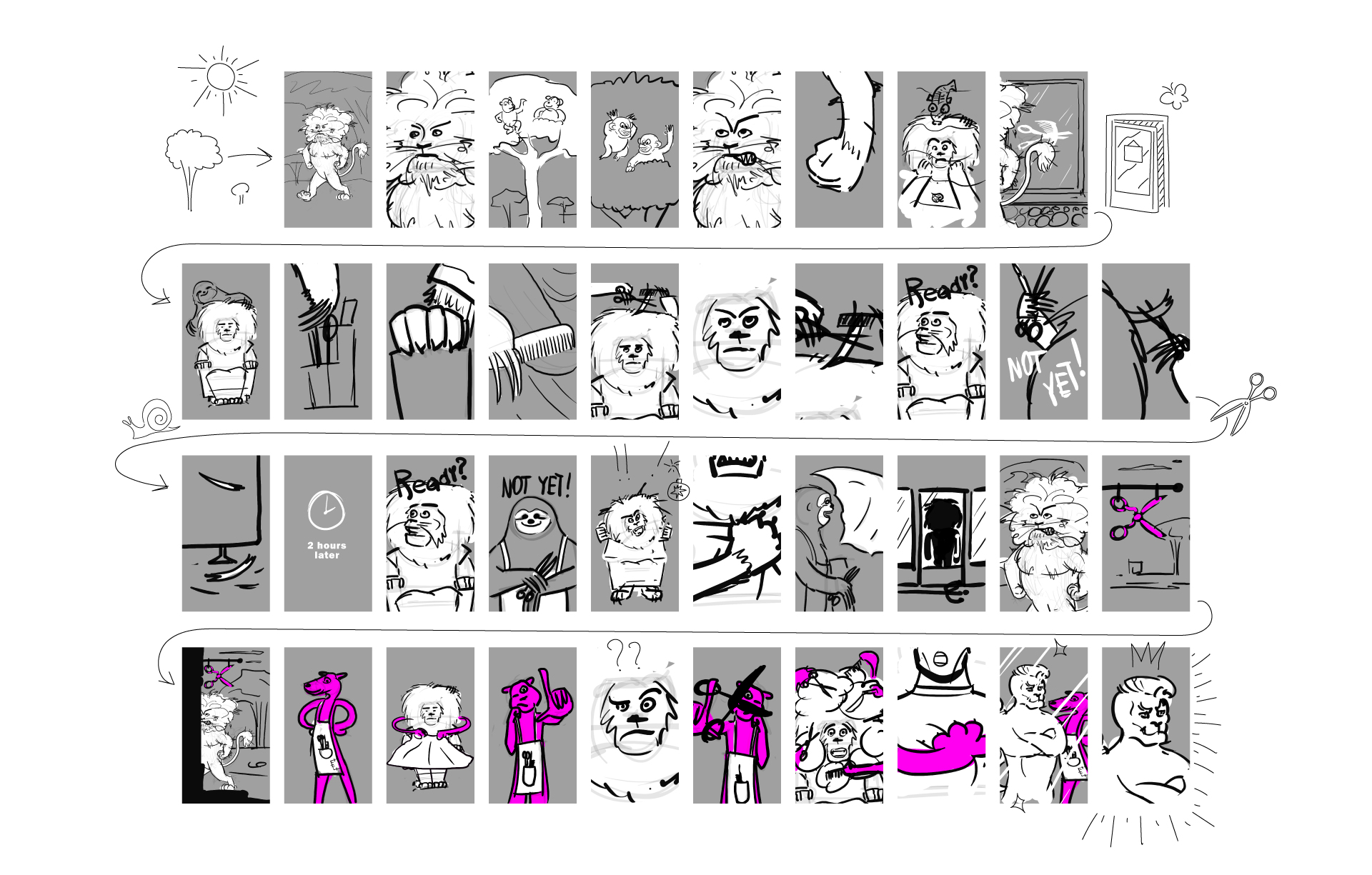 Leo. Анимационный ролик для игрового проекта. — Изображение №2 — Иллюстрация, Анимация на Dprofile