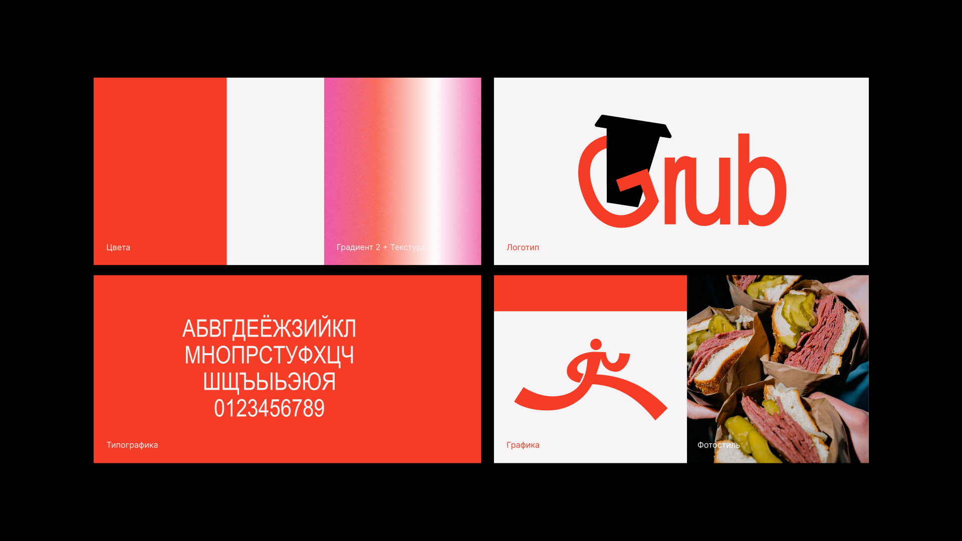 Брендинг to-go кофейни Grub — Изображение №6 — Брендинг, Графика на Dprofile